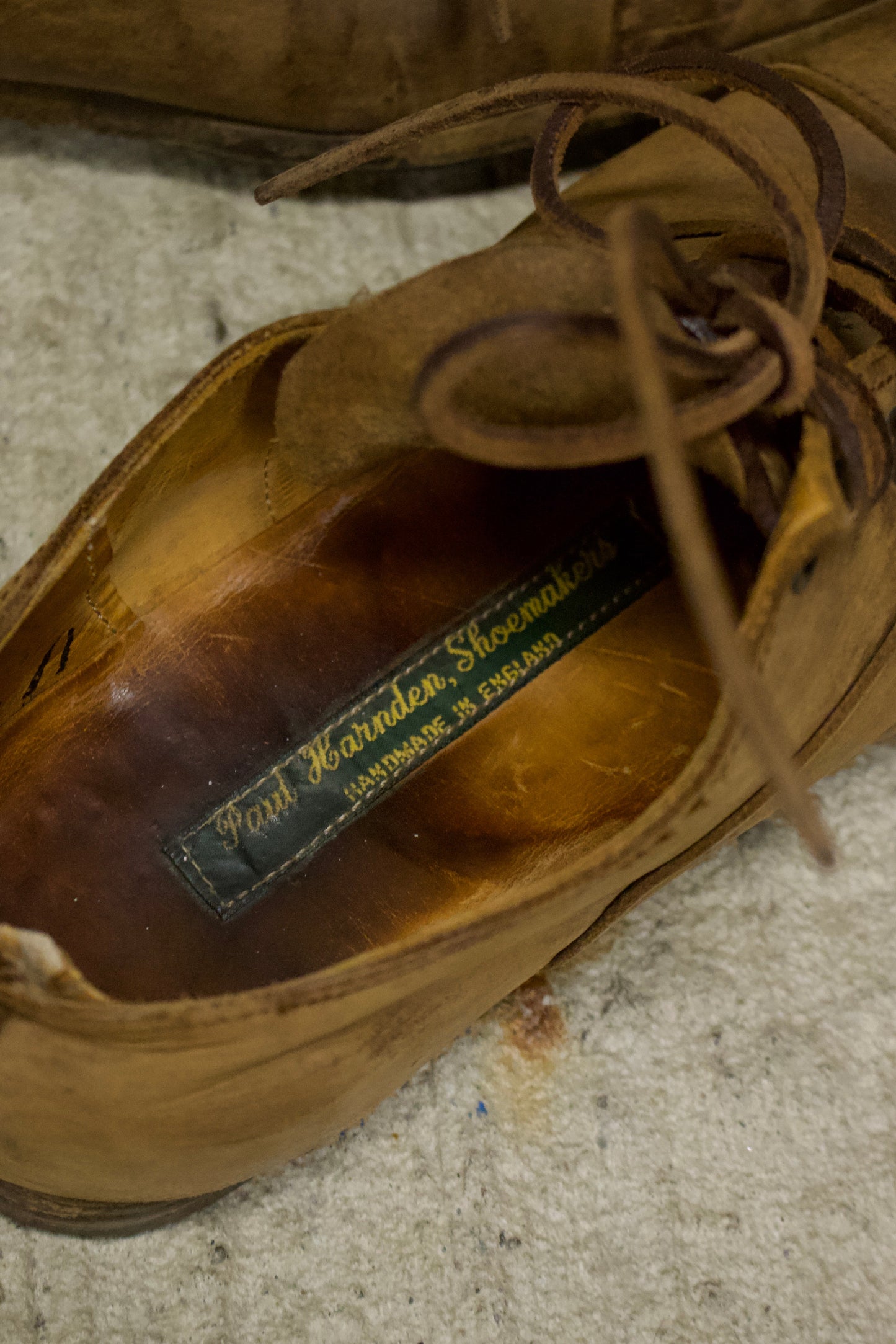 Paul Harnden Shoemakers Leather Derbies