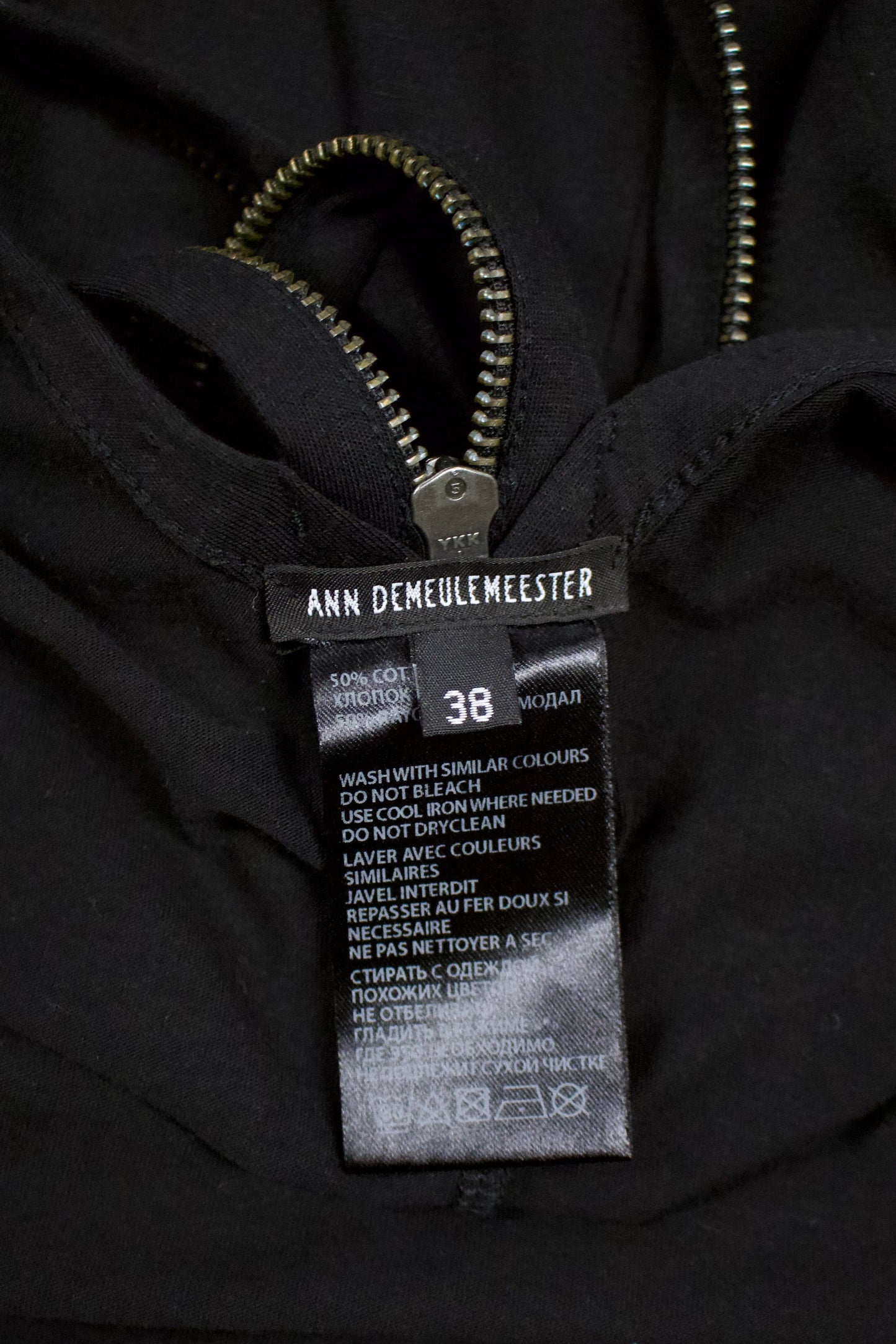 S/S16 Ann Demeulemeester Backless Maxi Dress