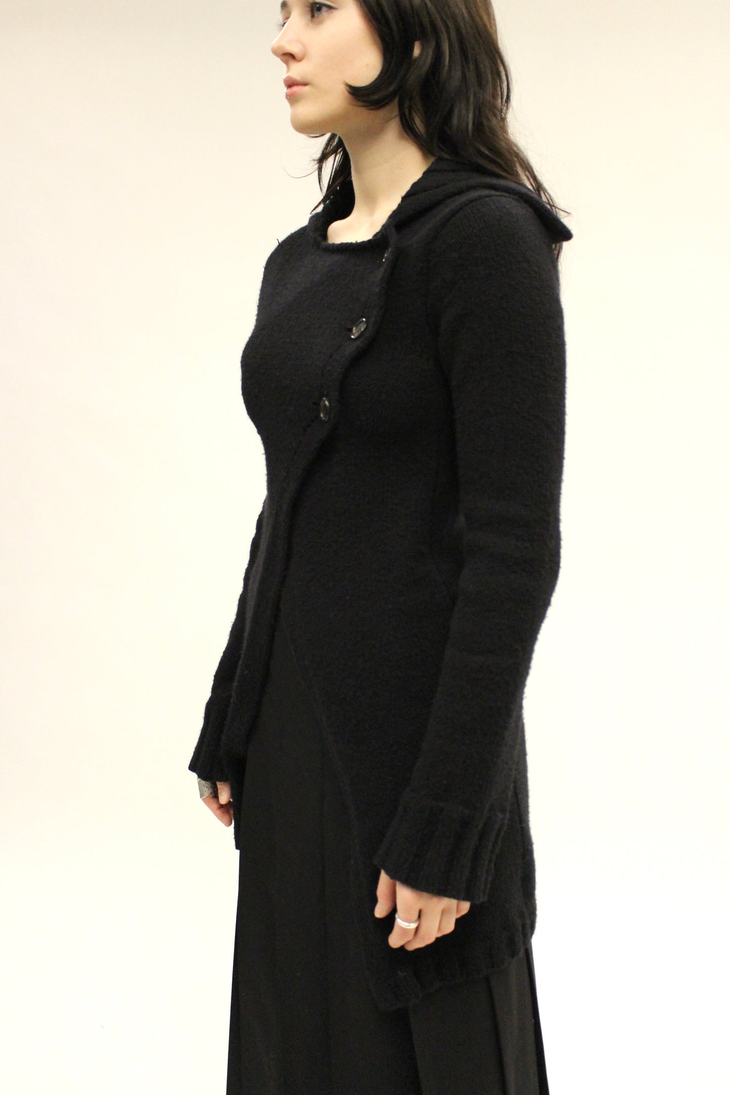 Ann Demeulemeester Early 00s Wool Cardigan