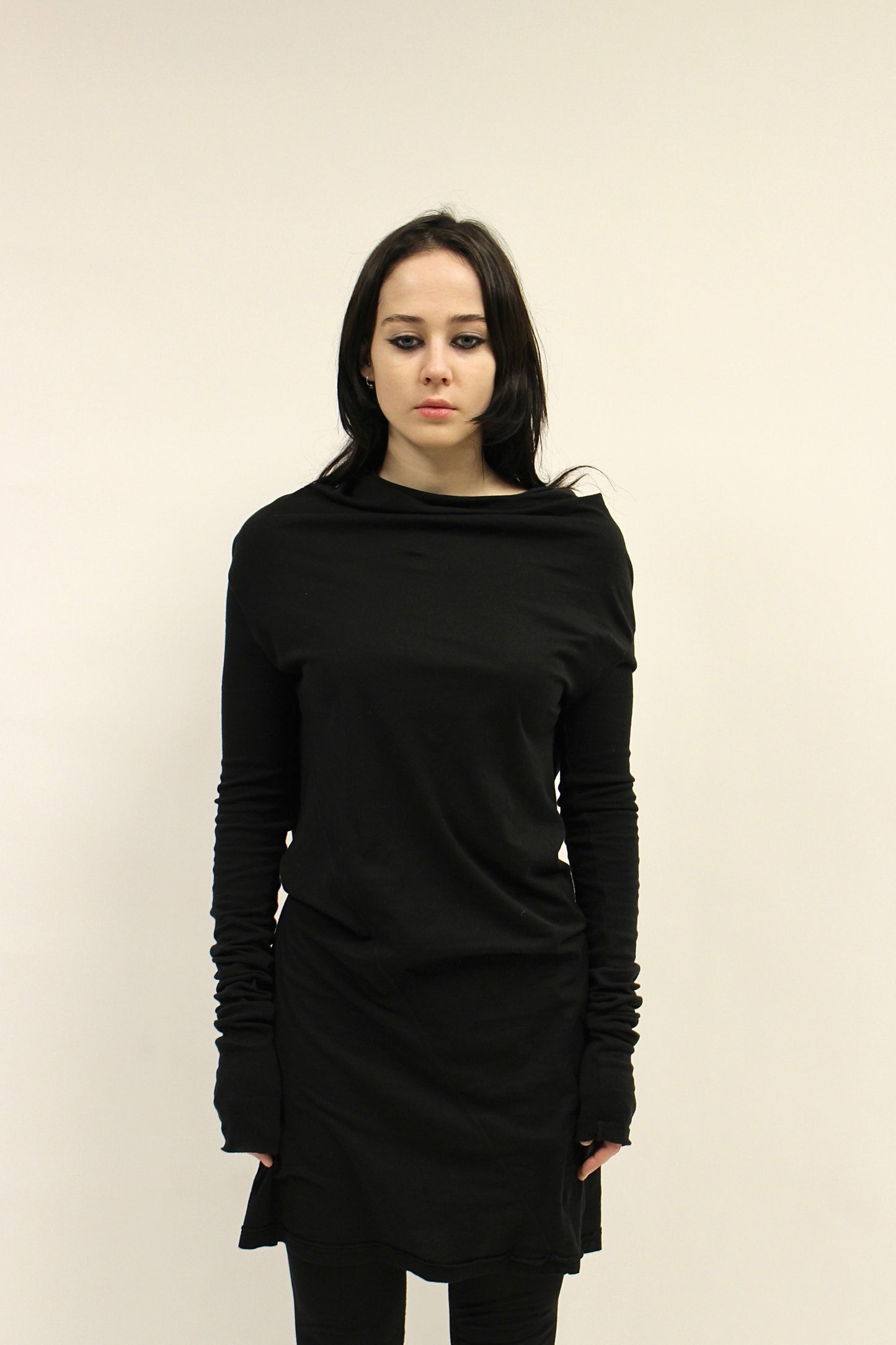 Rick Owens Cowl Long Sleeve