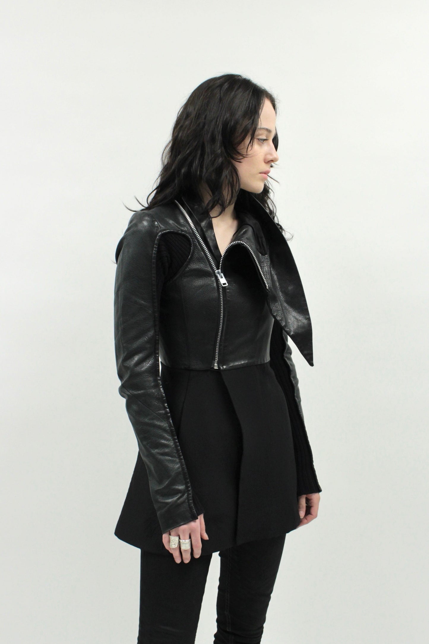 Rick Owens FW10 "GLEAM" Leather Jacket