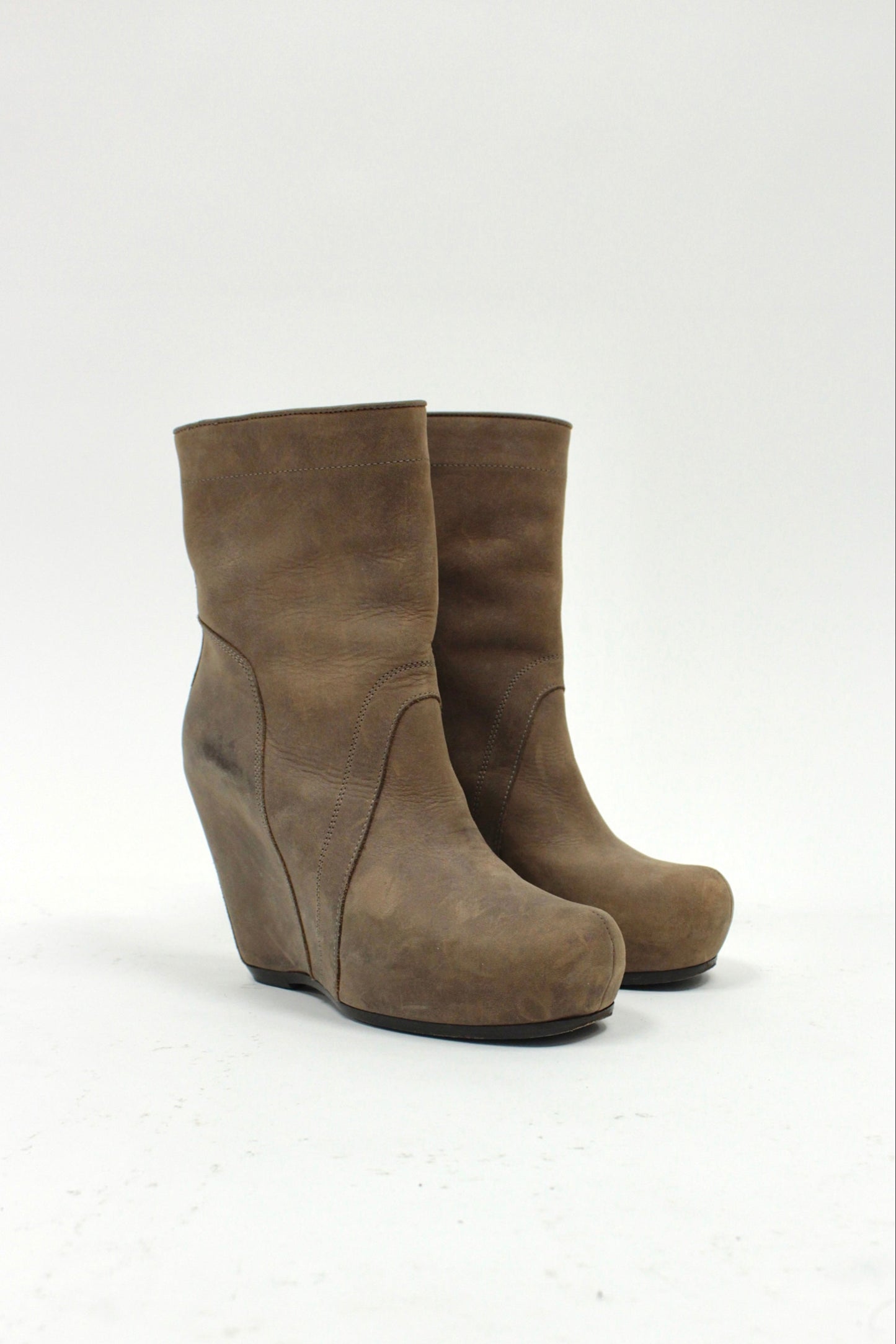 Rick Owens Wedge Boots