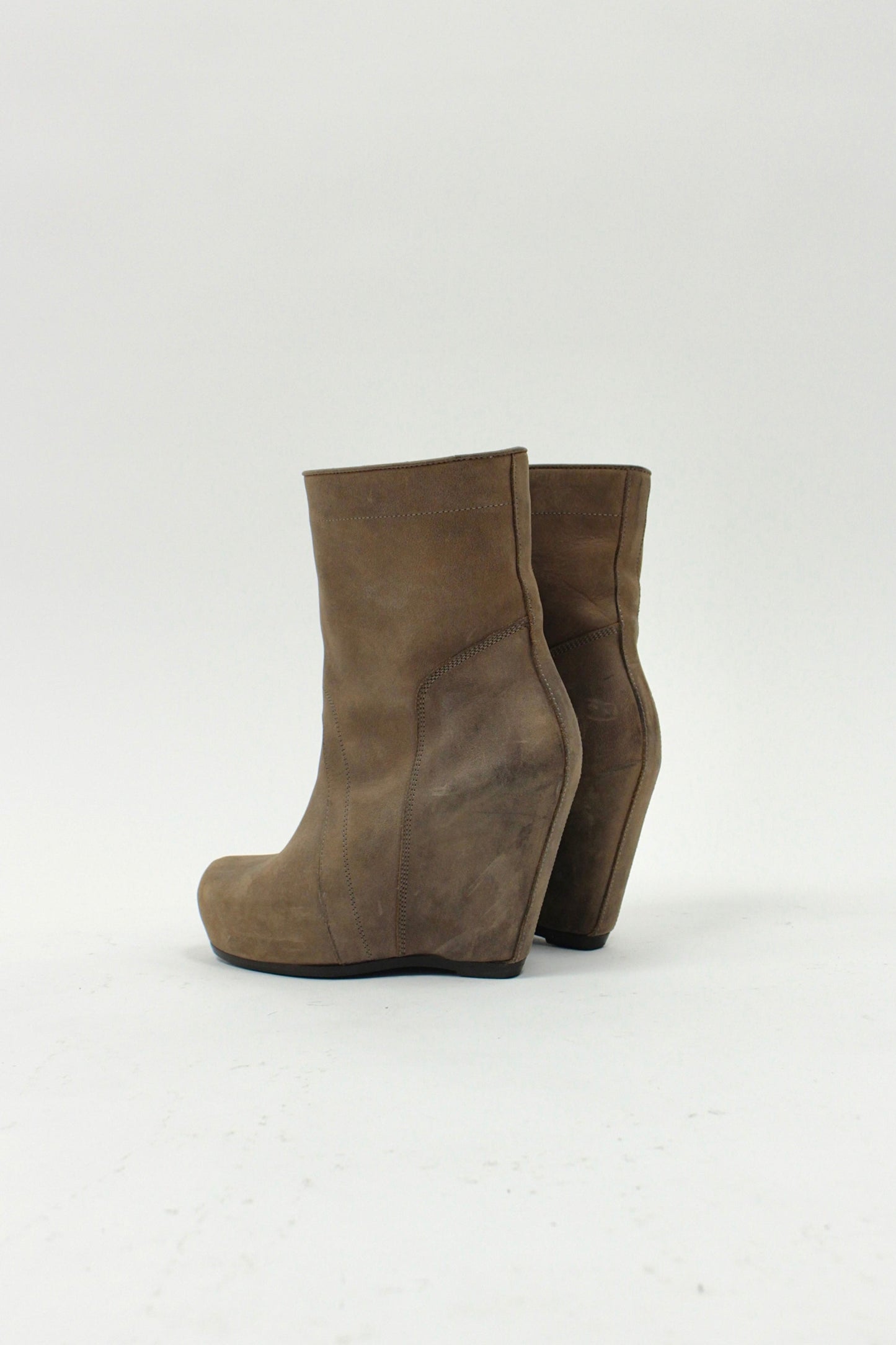 Rick Owens Wedge Boots