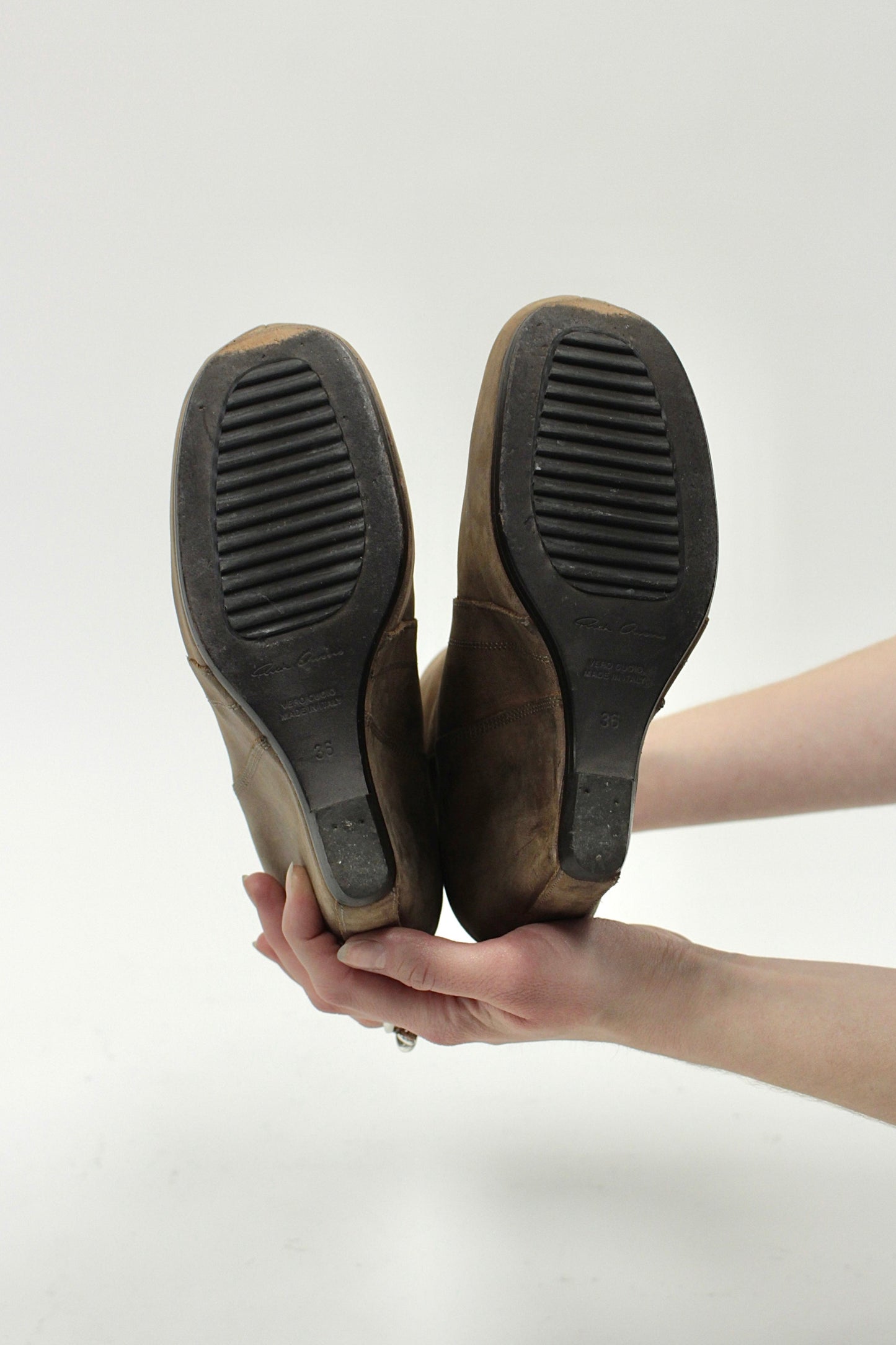 Rick Owens Wedge Boots