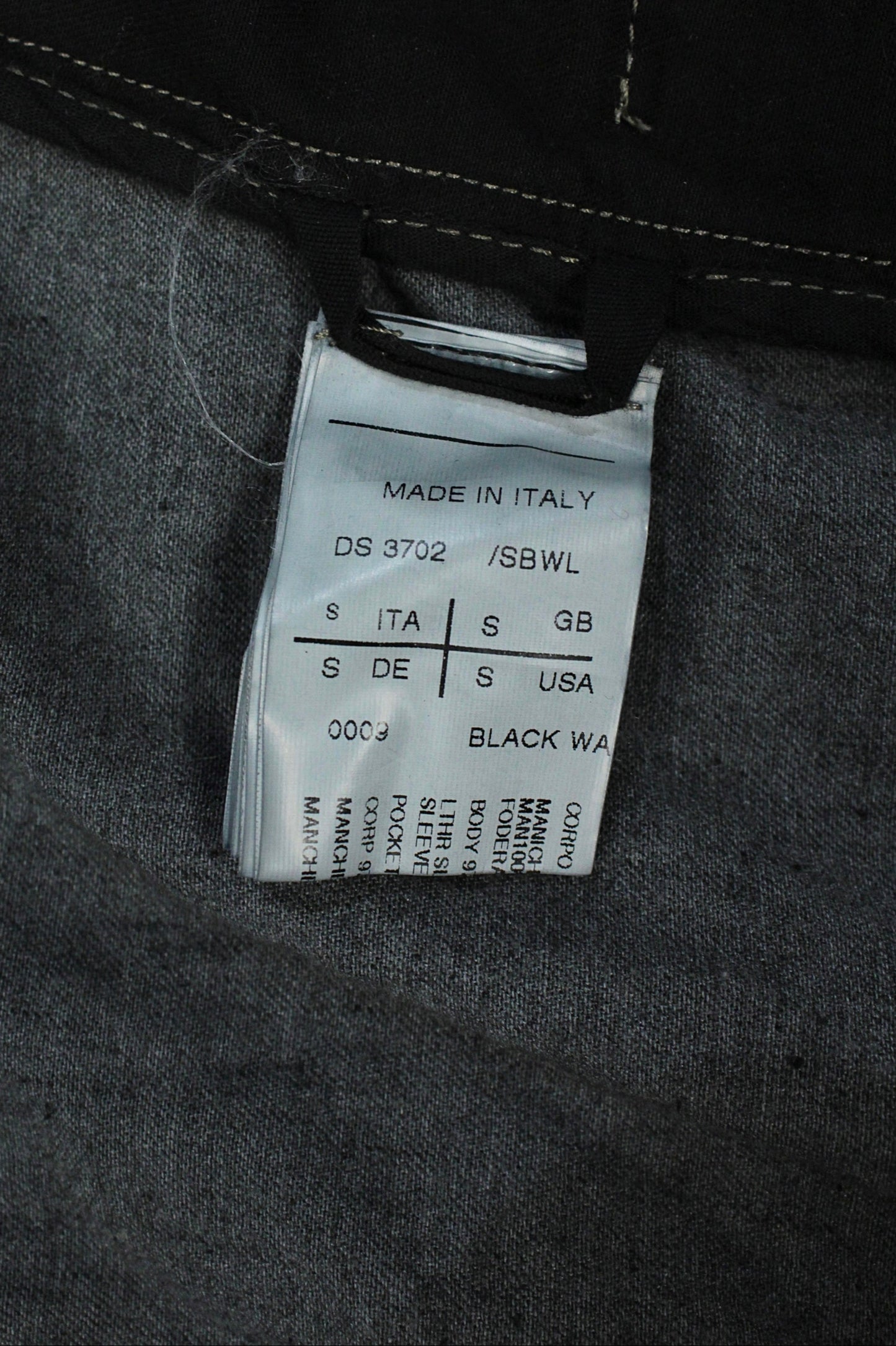 Rick Owens DRKSHDW Waxed Exploder Jacket
