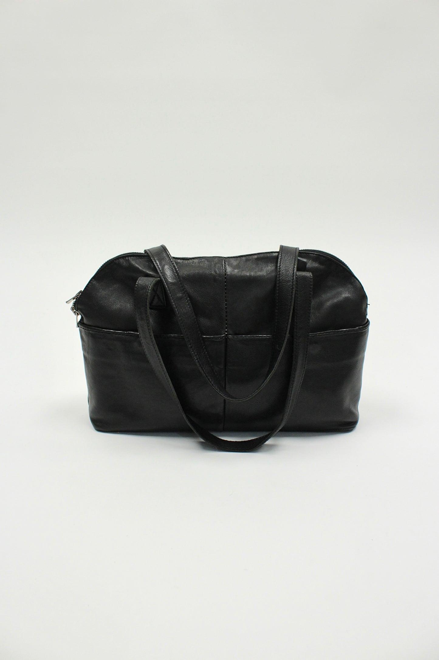 10sei0otto Bovine Leather Boston Bag