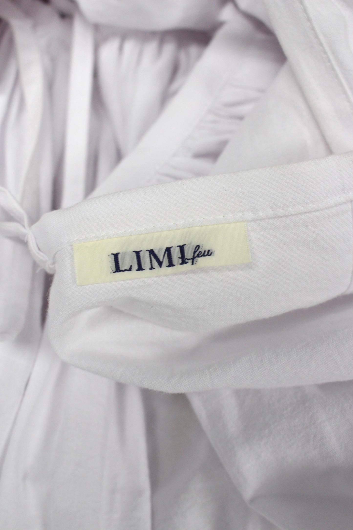 LIMI feu Lace-Up Blouse
