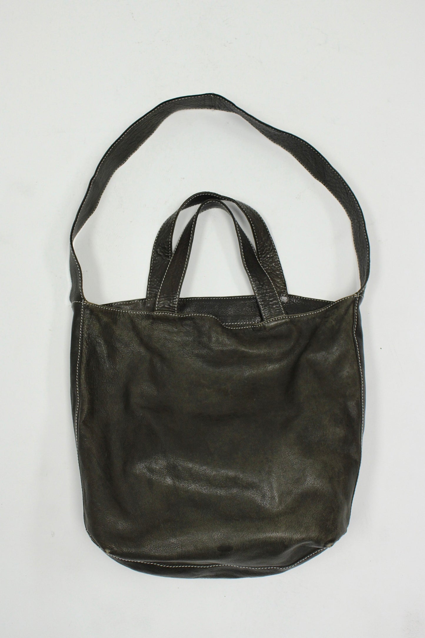 Christian Peau 2-Way Leather Bag