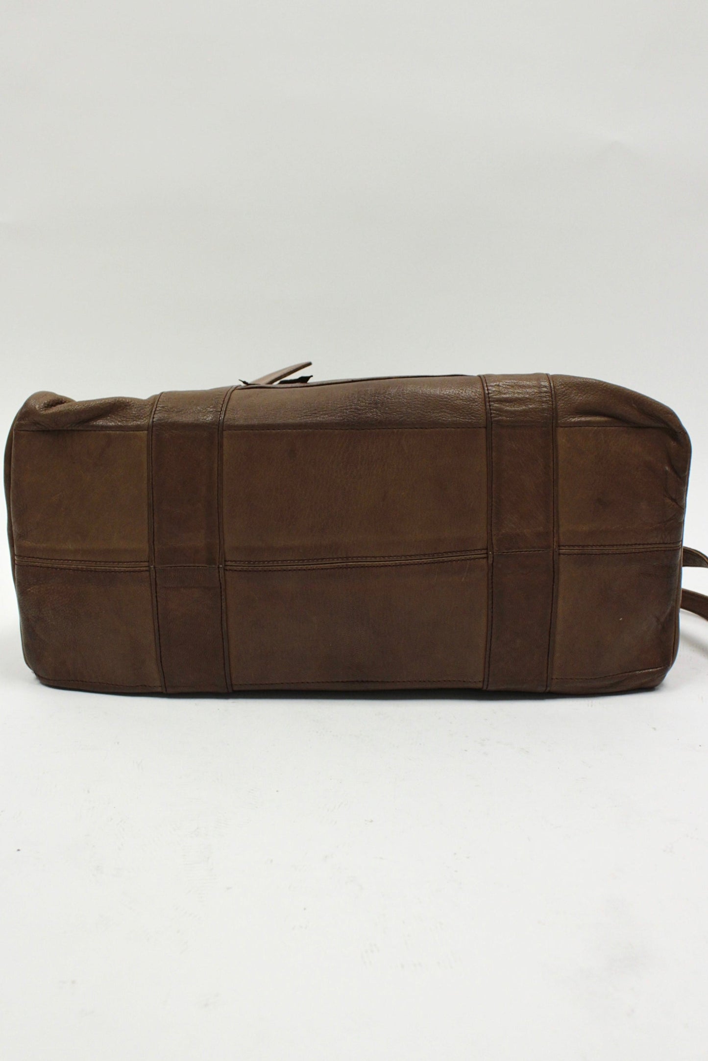 Early 00s Christian Peau Leather Duffle Bag
