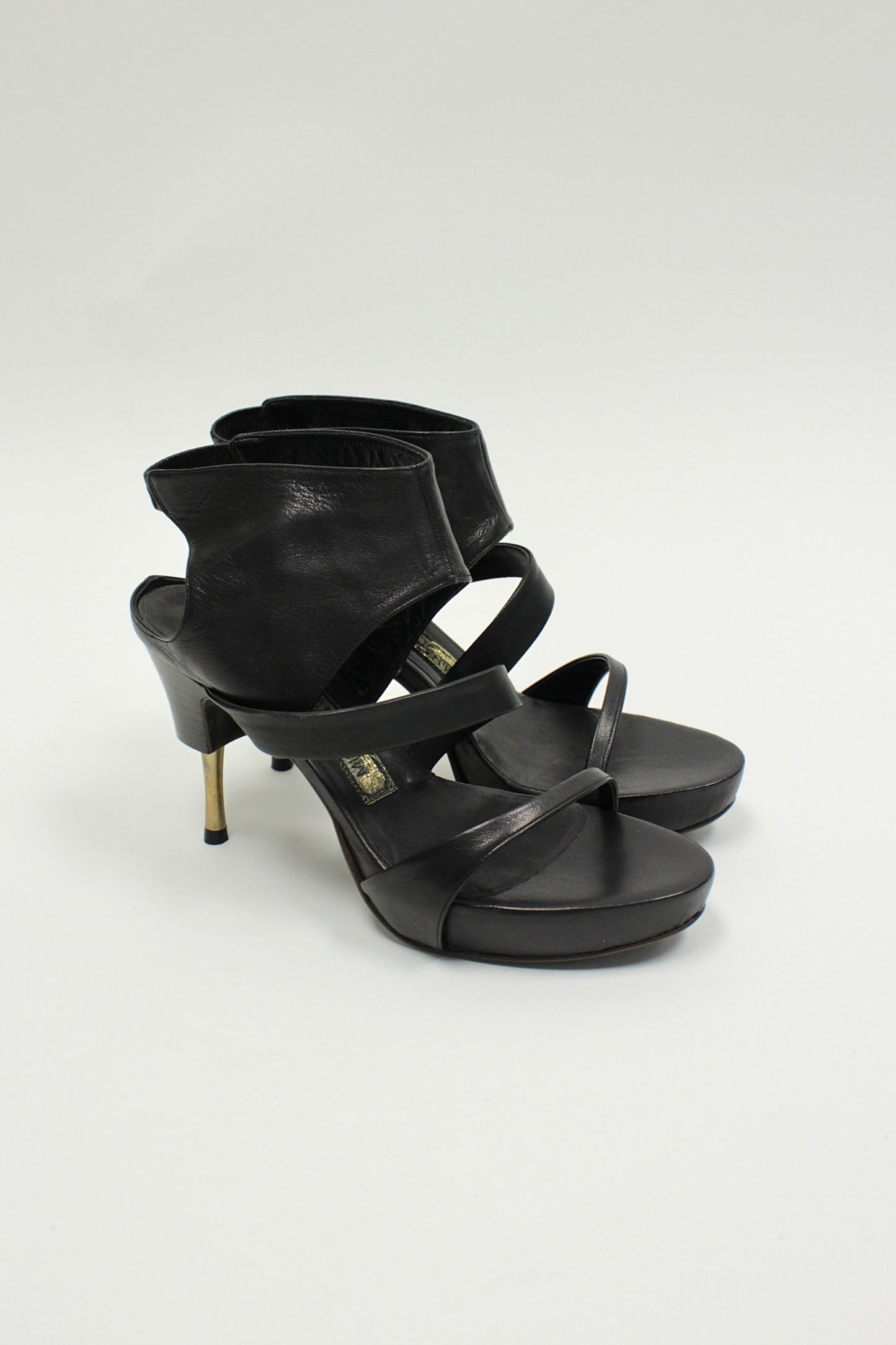 Early 00s Miharayasuhiro Leather Pumps