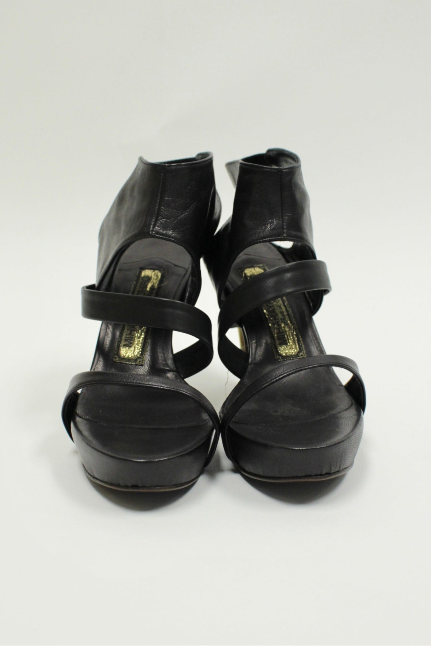 Early 00s Miharayasuhiro Leather Pumps