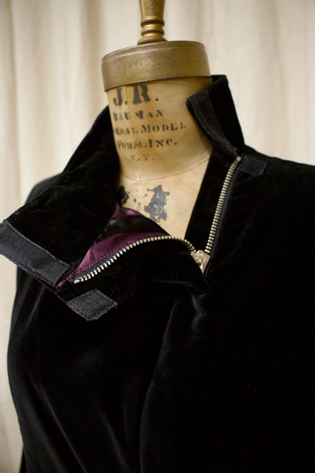 F/W86 Jean Paul Gaultier Velvet Coat