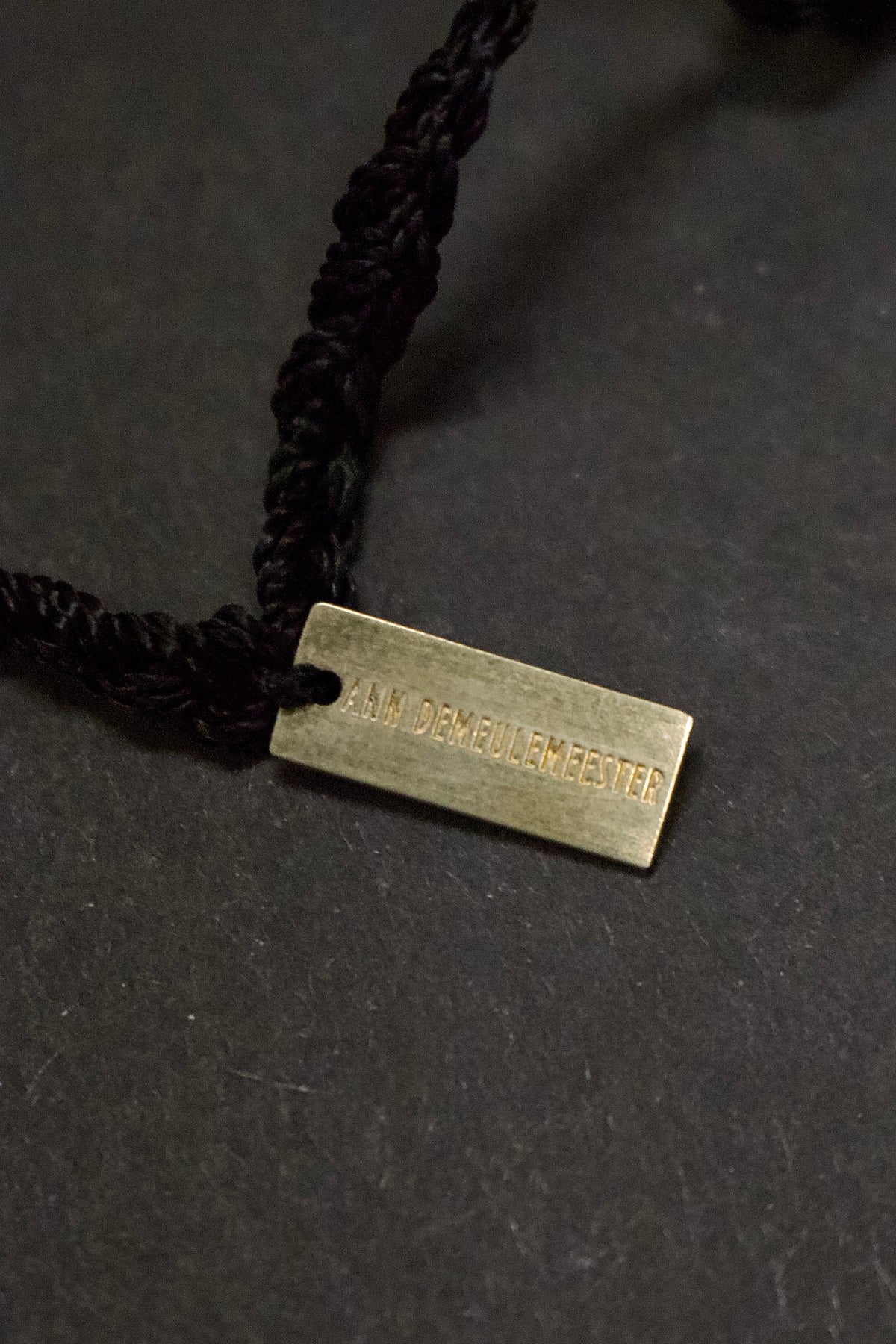 S/S12 Ann Demeulemeester Tassel Necklace