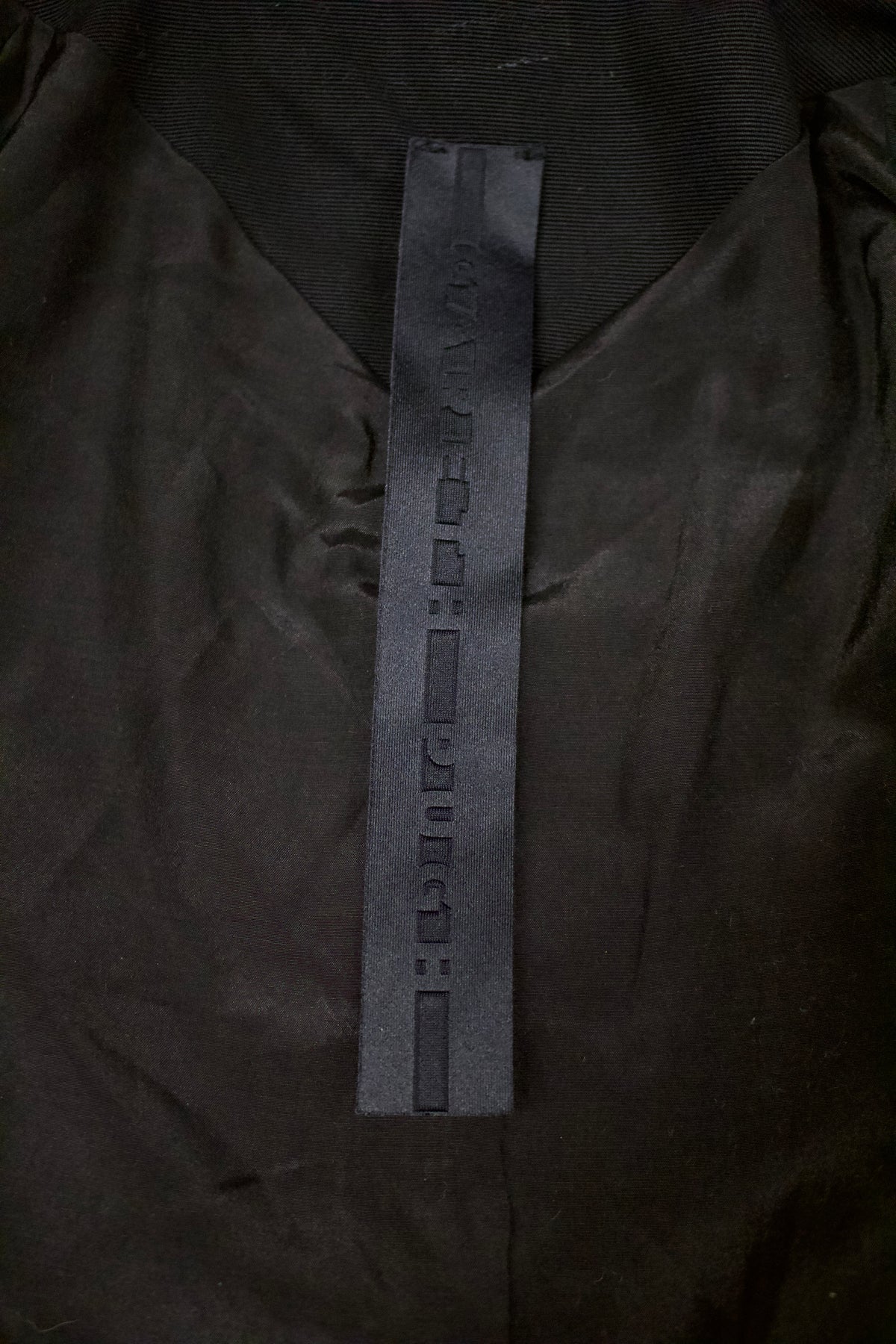 S/S14 Gareth Pugh Draped Belted Jacket