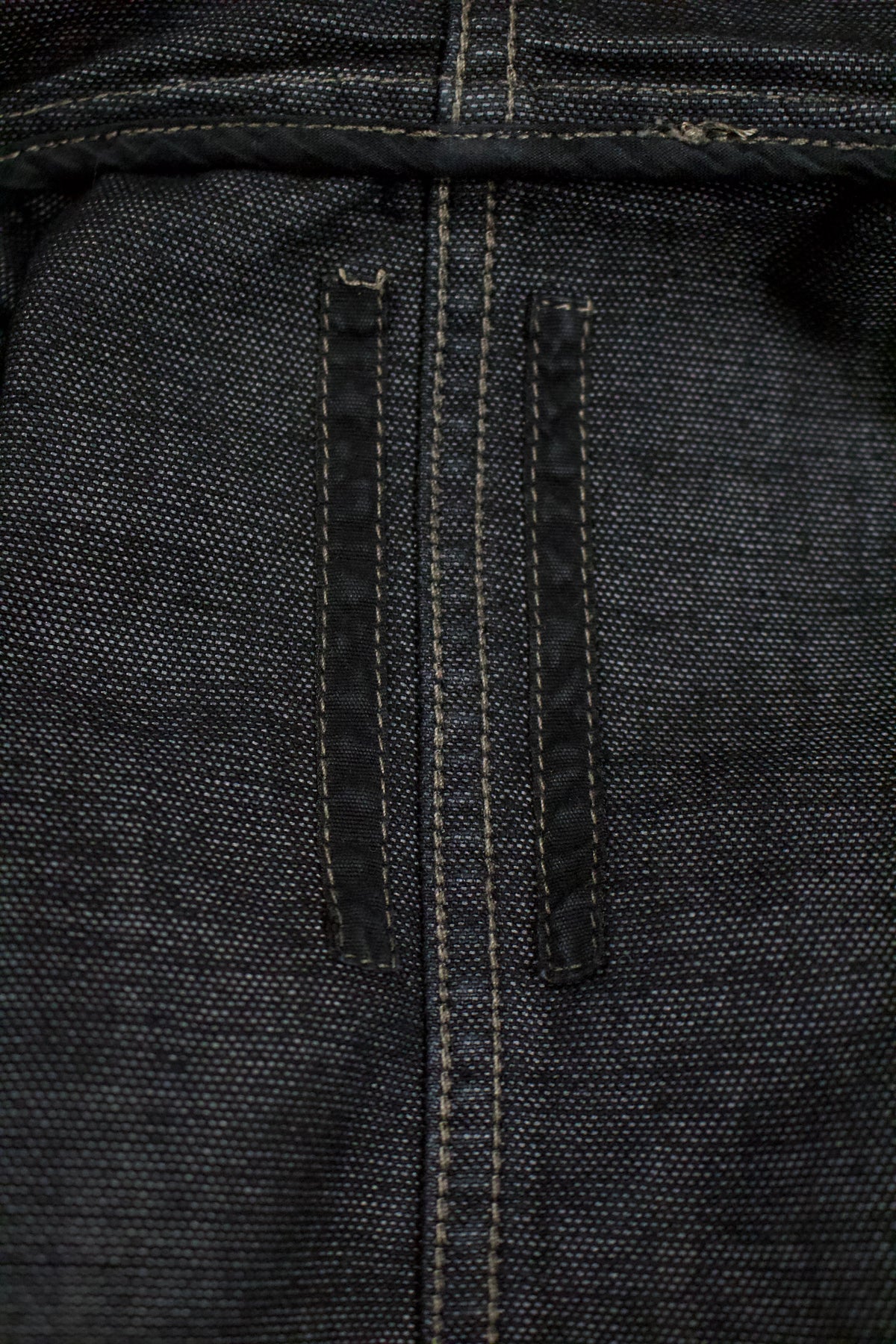 S/S10 Rick Owens DRKSHDW ‘RELEASE’ Black Waxed Hybrid Jacket