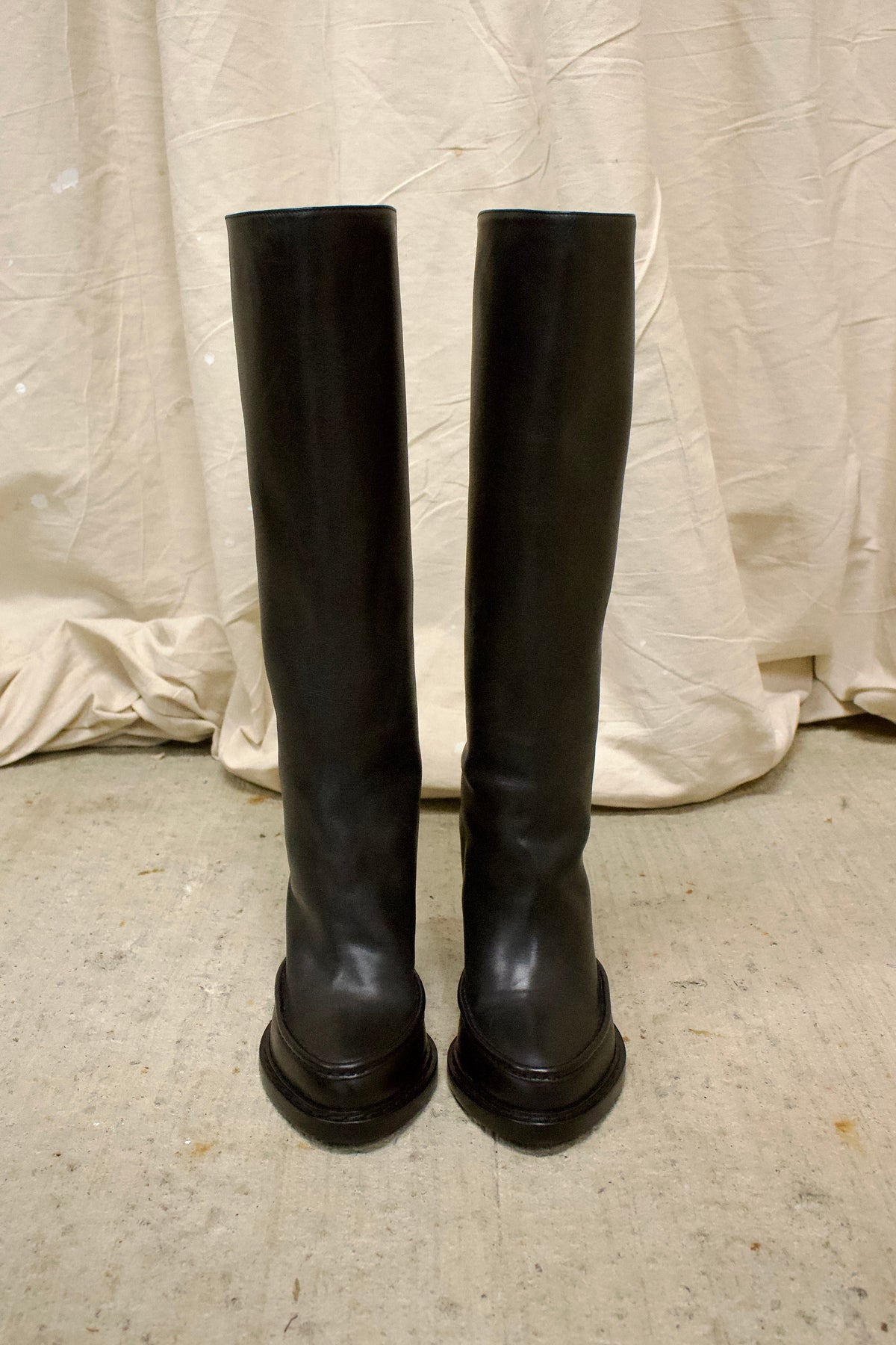 Ann Demeulemeester Donna Tall Leather Boots
