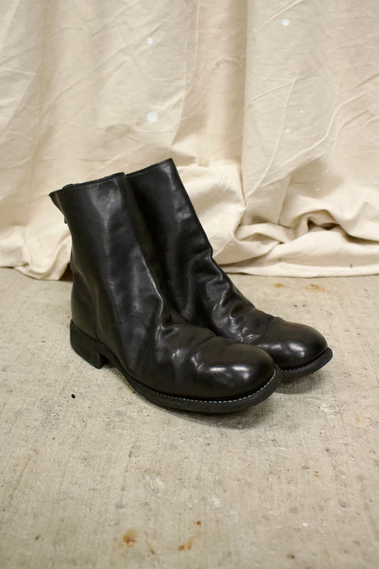 Guidi 986 Back Zip Leather Boots