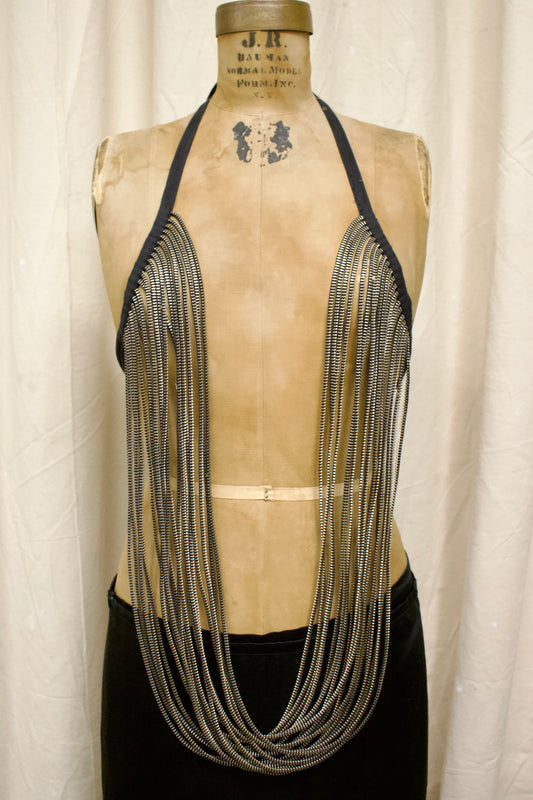 S/S10 Ann Demeulemeester Zipper Necklace