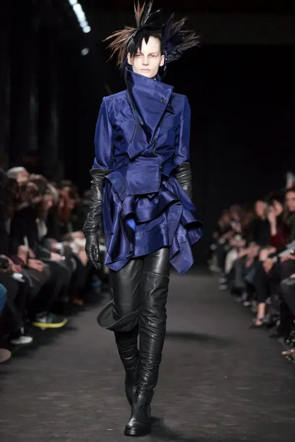 F/W12 Ann Demeulemeester Asymmetrical Draped Vest