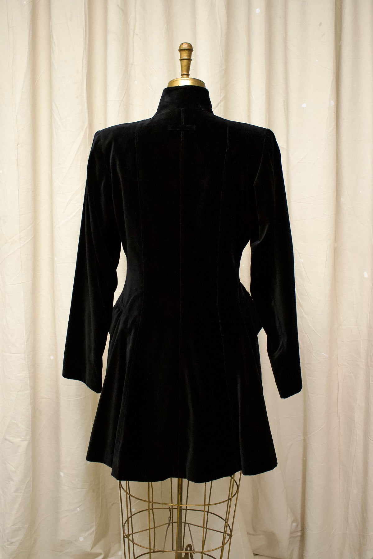F/W86 Jean Paul Gaultier Velvet Coat