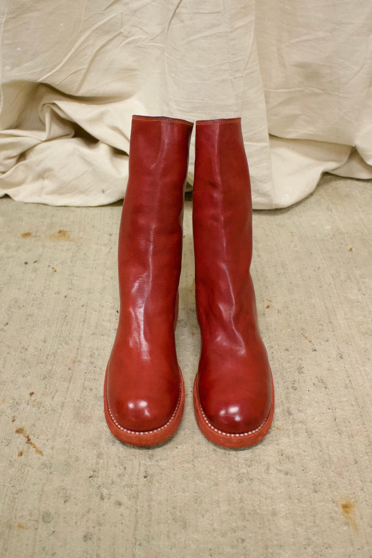Guidi 788 Back Zip Leather Boots