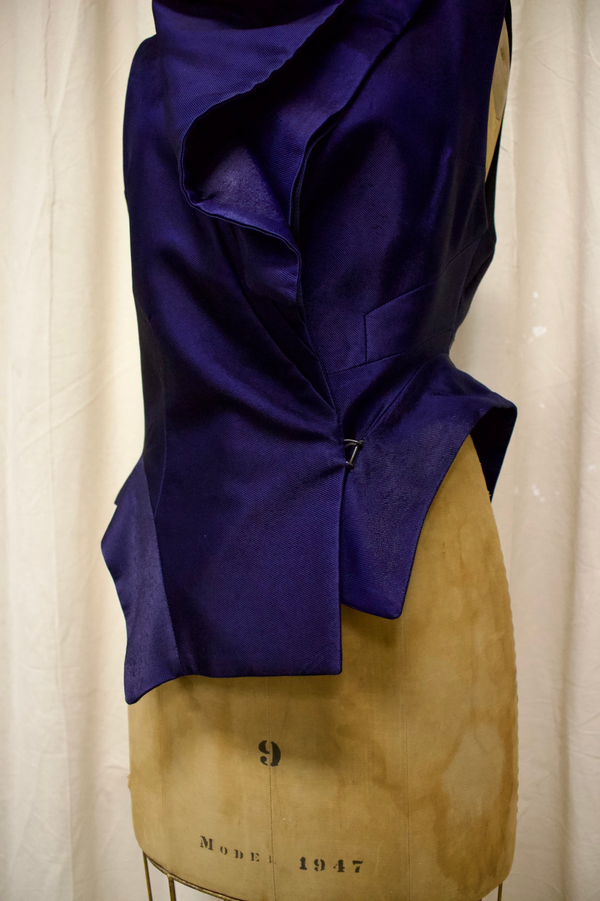 F/W12 Ann Demeulemeester Asymmetrical Draped Vest