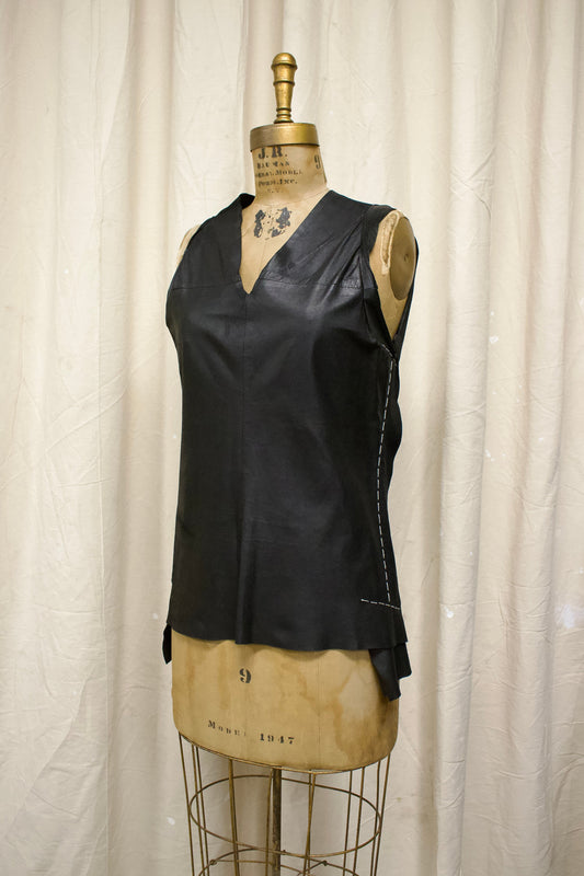 S/S00 Ann Demeulemeester Leather Top