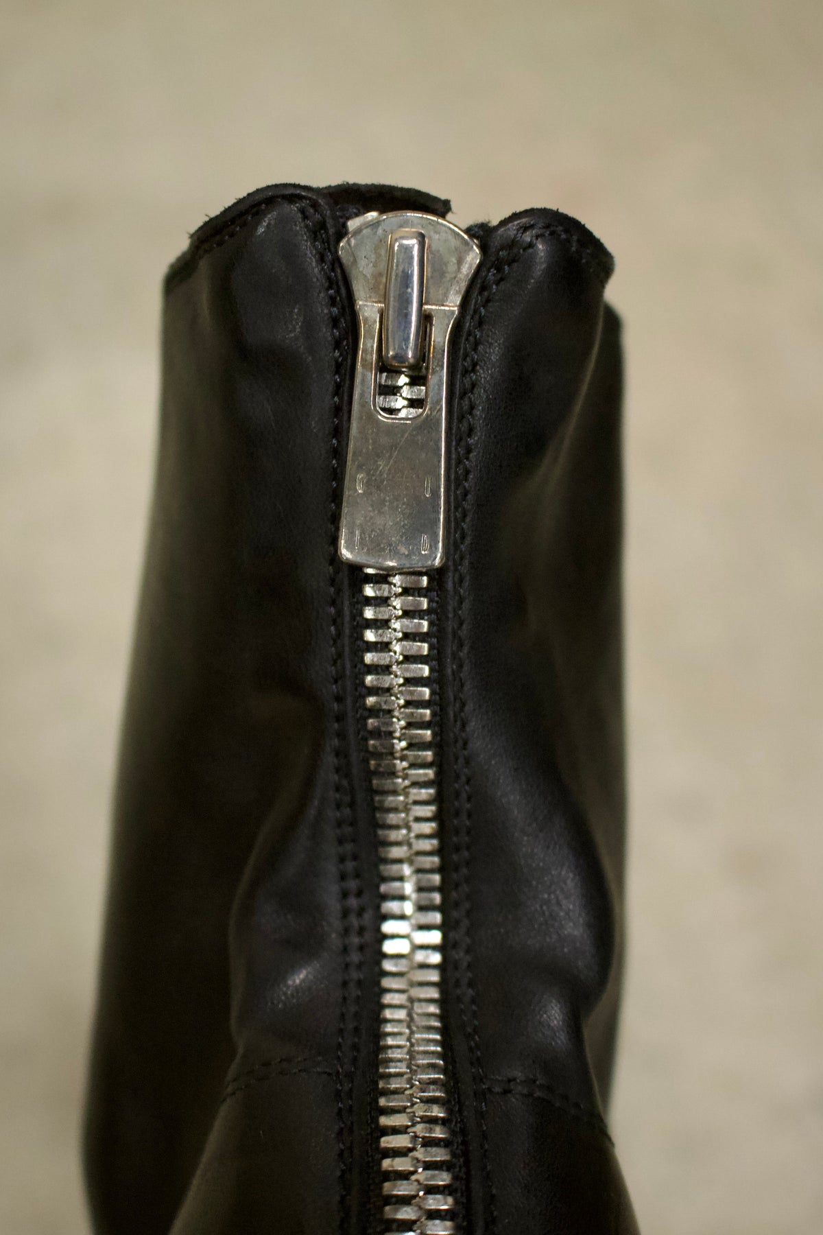 Guidi 986 Back Zip Leather Boots