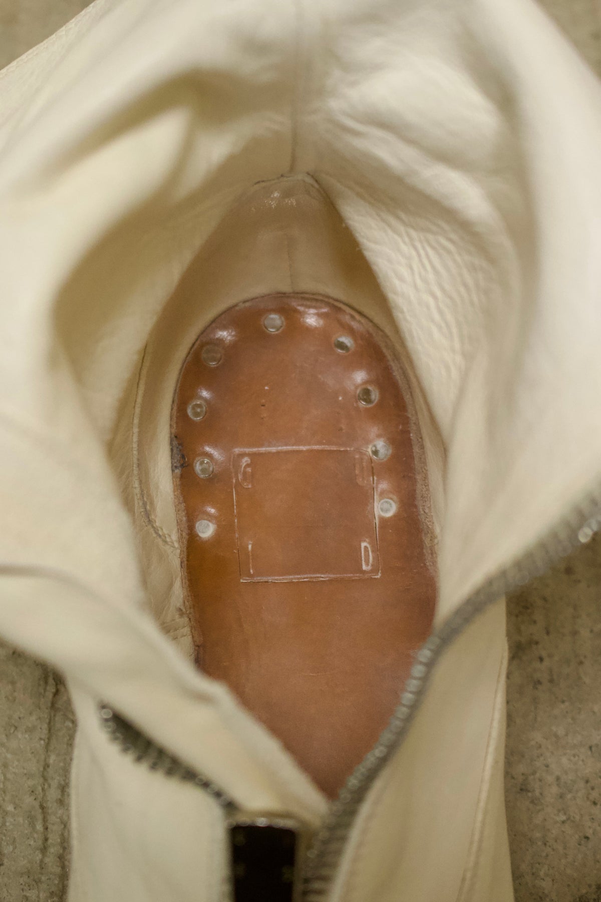 Guidi 310 Front Zip Leather Army Boots