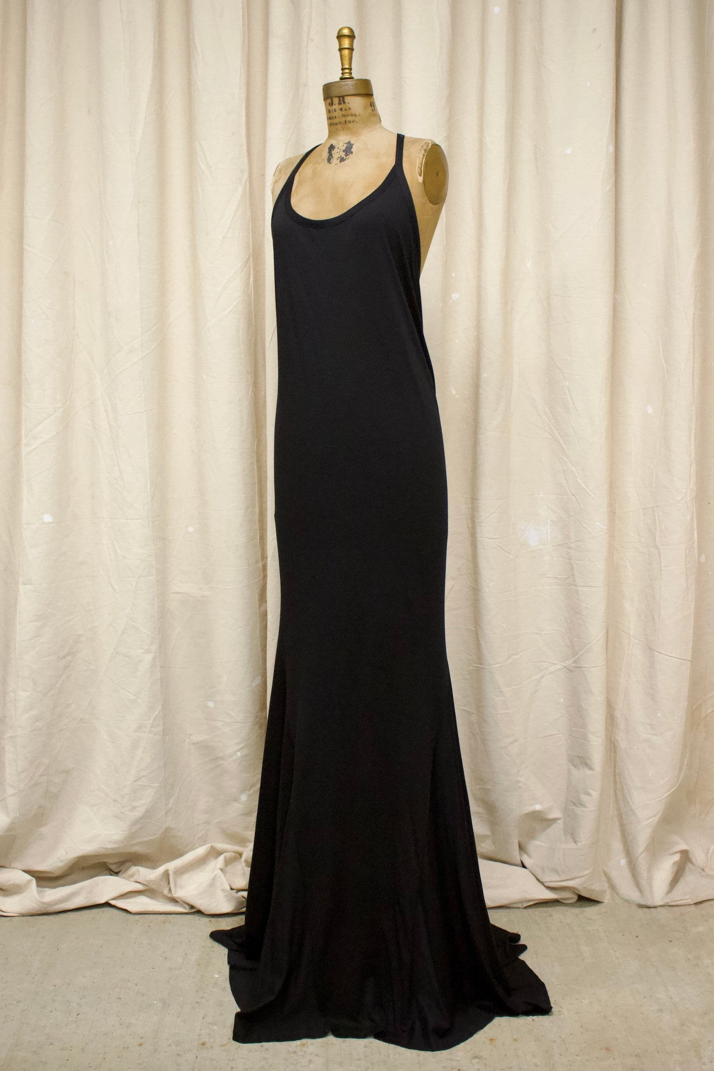 S/S16 Ann Demeulemeester Backless Maxi Dress