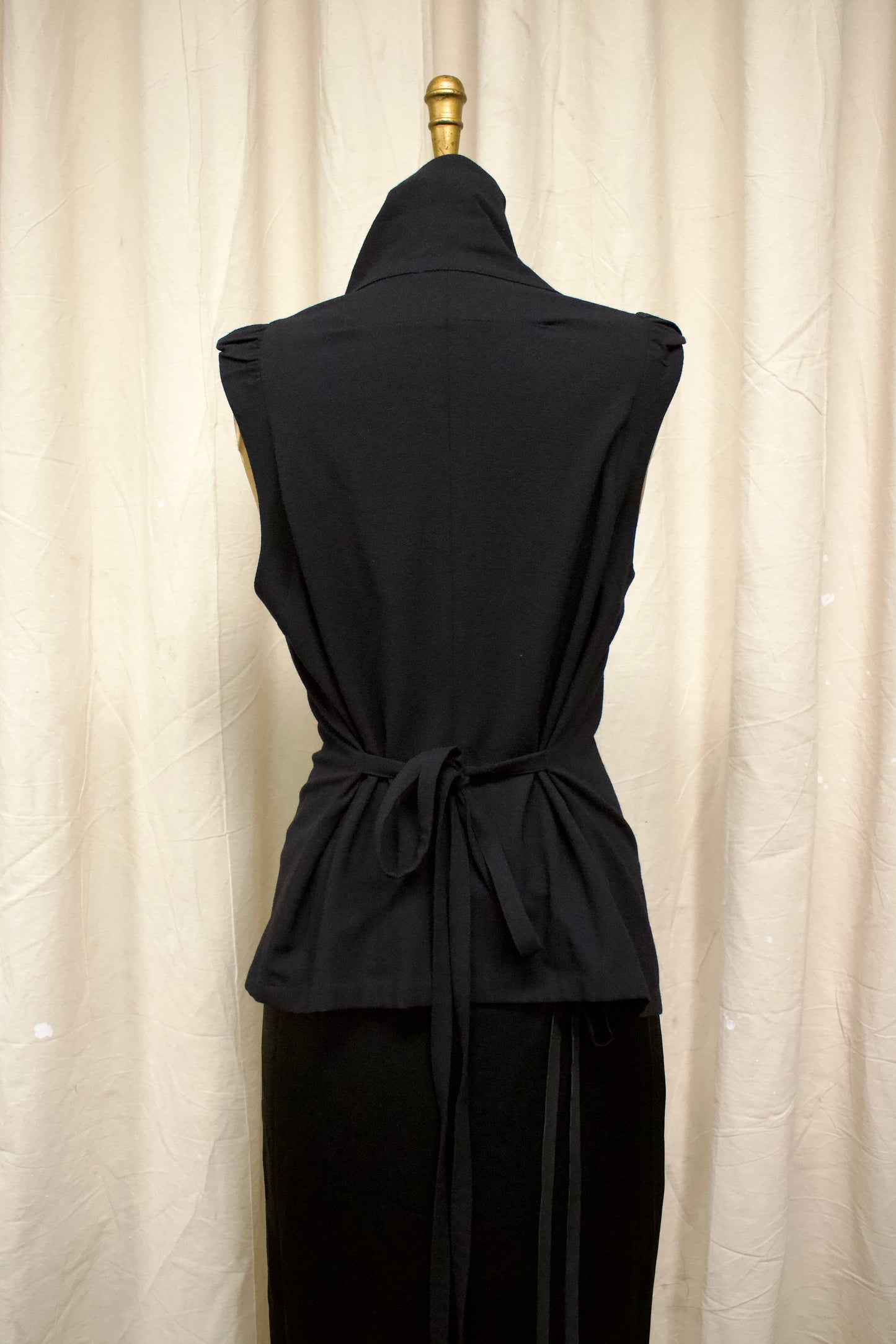F/W09 Ann Demeulemeester Fencing Wrap Vest