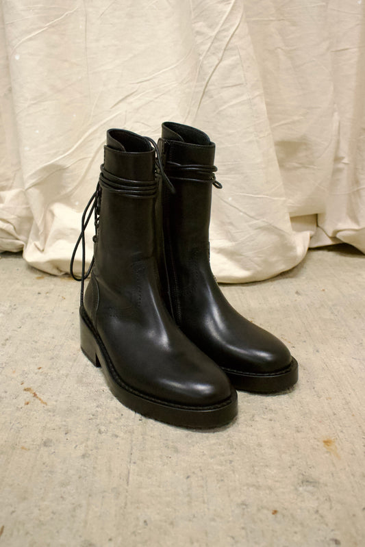 Ann Demeulemeester ‘Henrica’ Leather Ankle Boots
