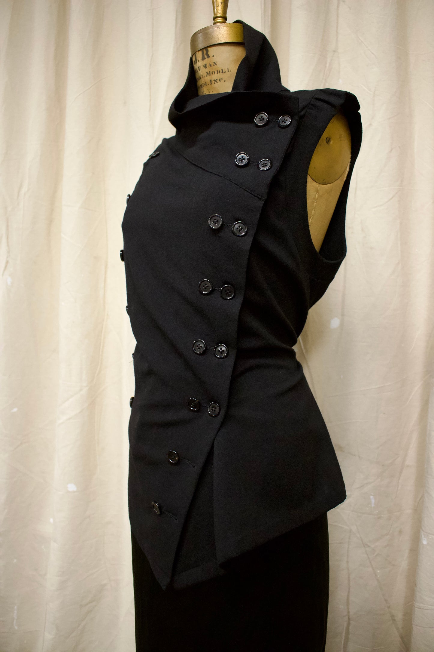 F/W09 Ann Demeulemeester Fencing Wrap Vest