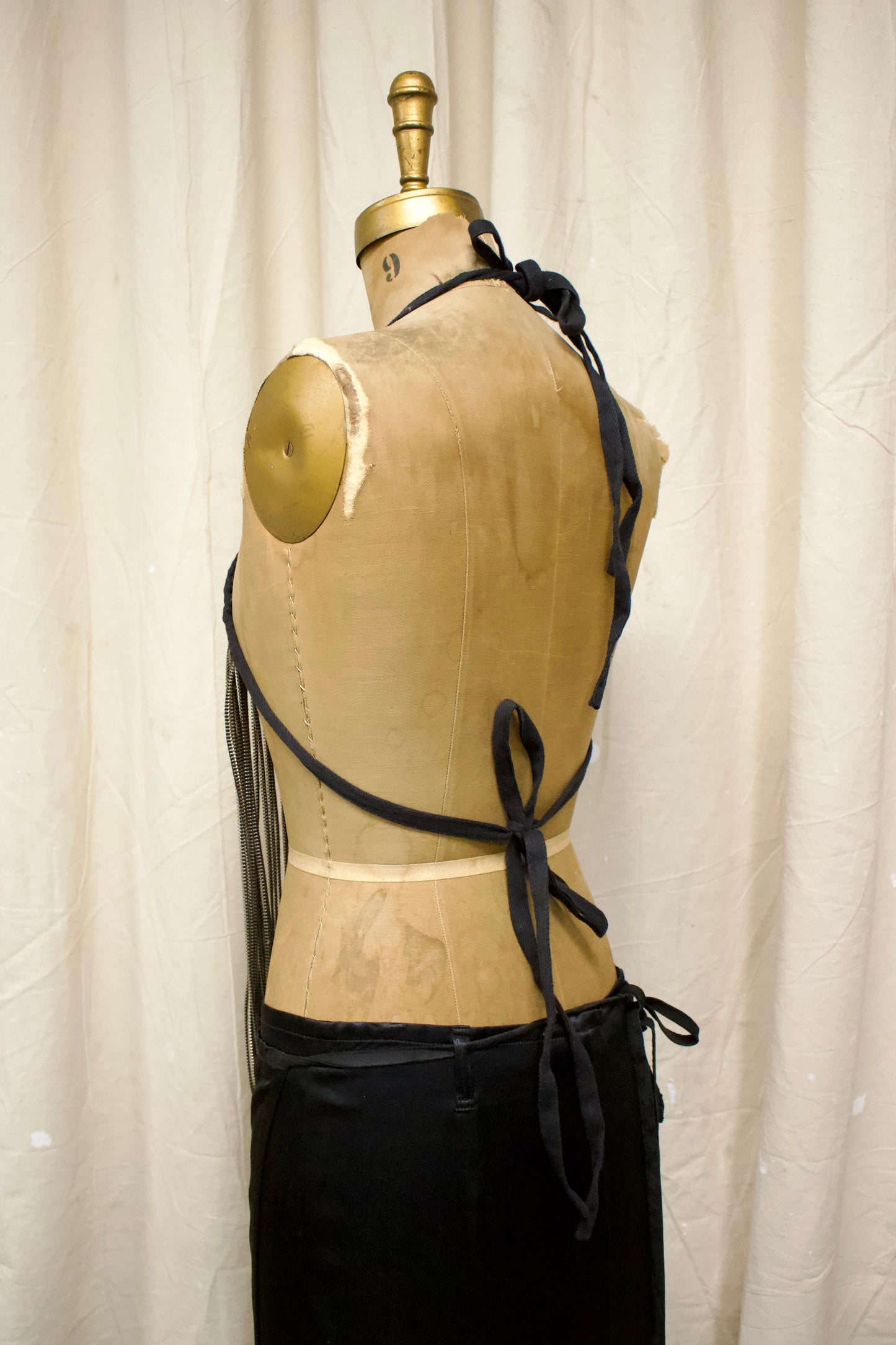 S/S10 Ann Demeulemeester Zipper Necklace