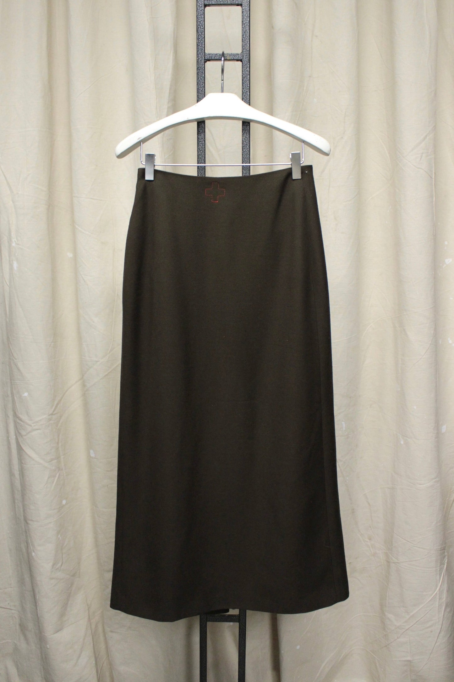 F/W98 A.F Vandevorst Military Wrap Skirt