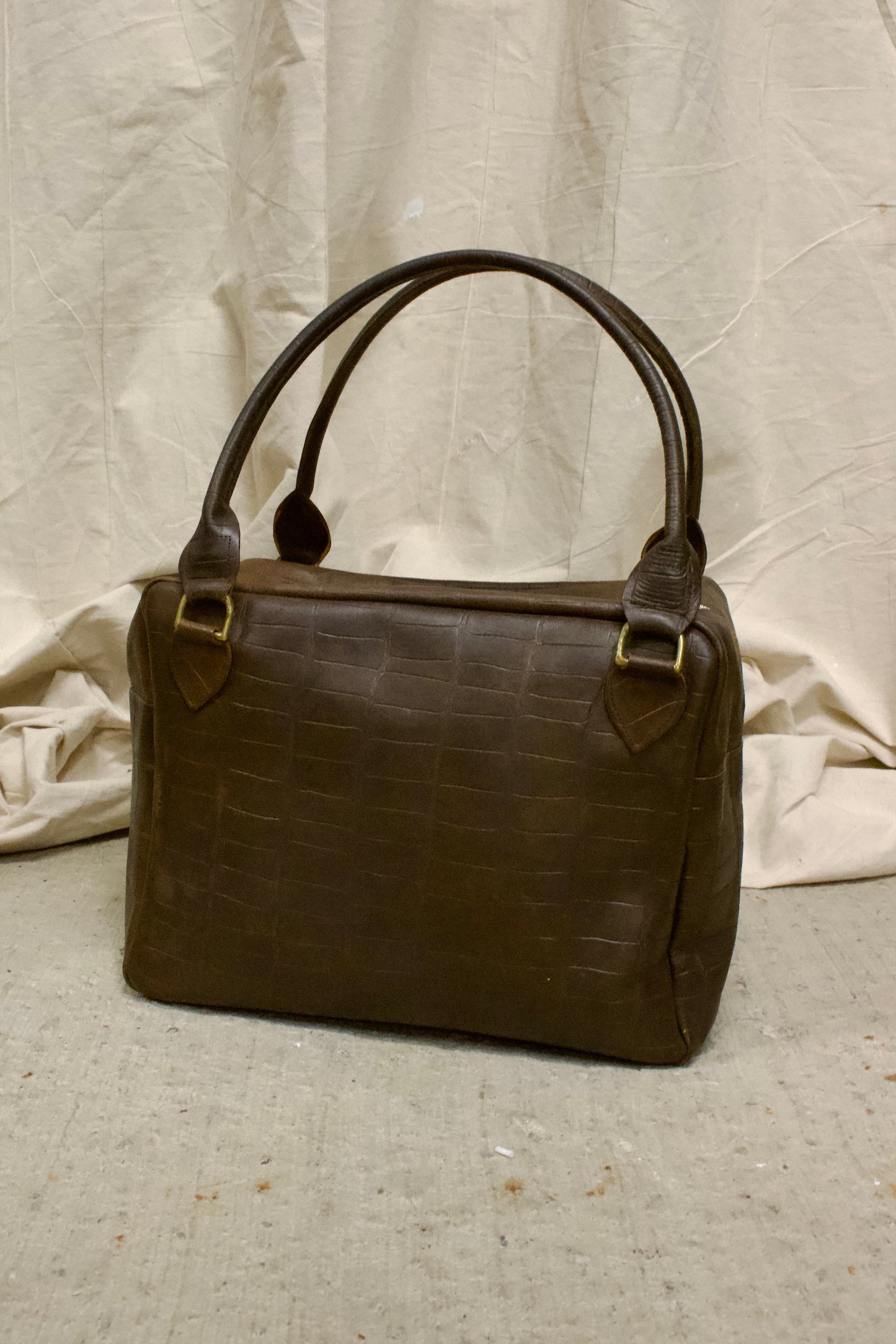 Paul Harnden Shoemakers Chunky Leather Bag