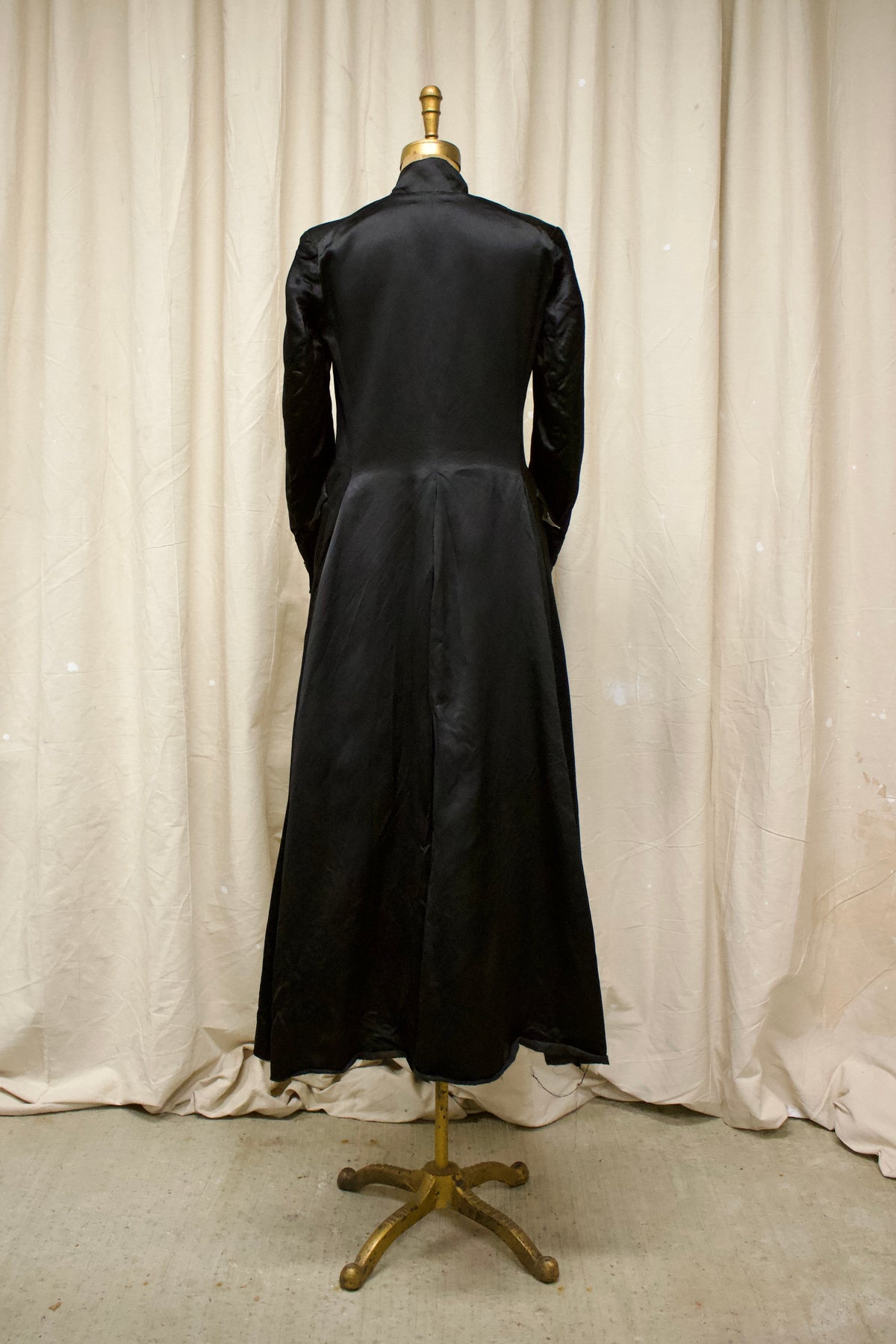 Elena Dawson Hacking Silk Dress Coat