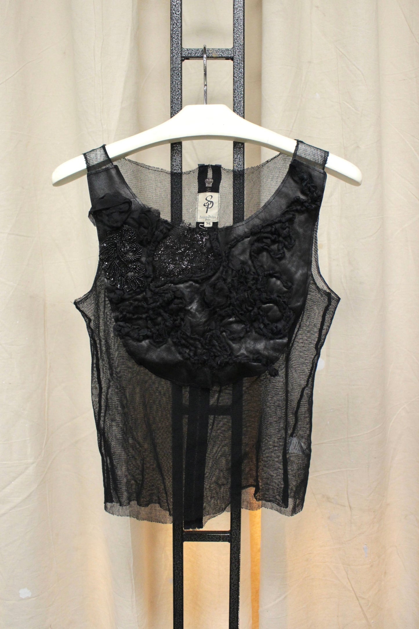 Sandrine Philippe Mesh Top