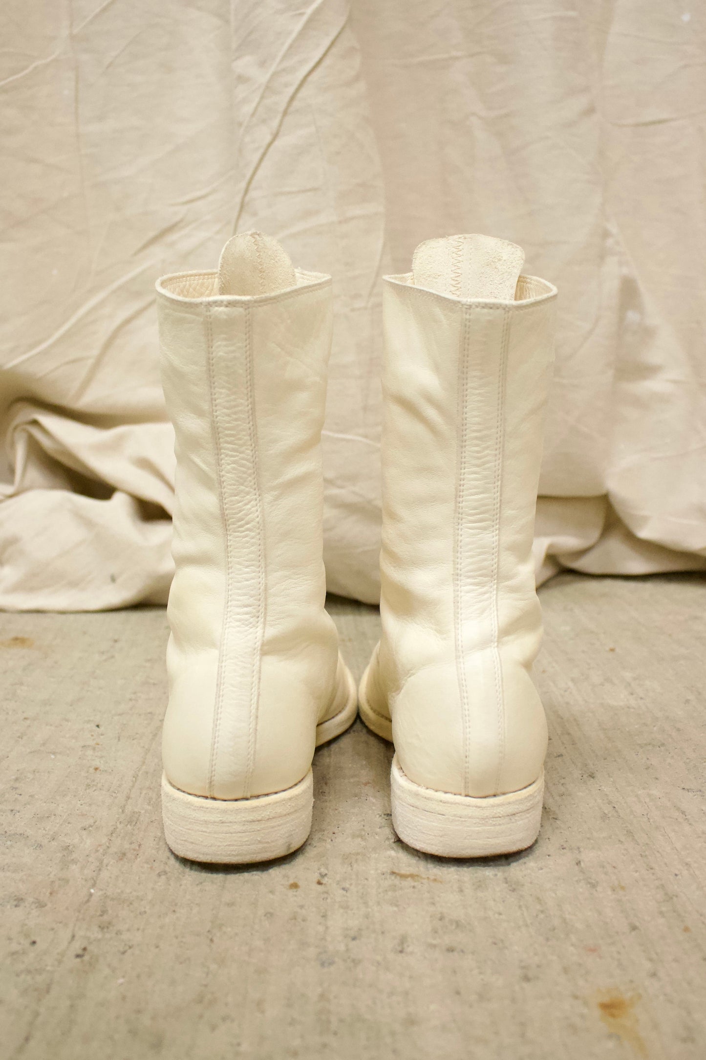 Guidi 310 Front Zip Leather Army Boots