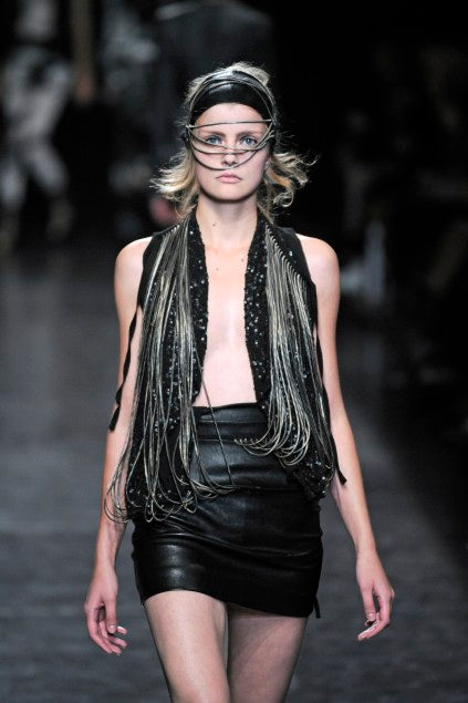 S/S10 Ann Demeulemeester Zipper Necklace