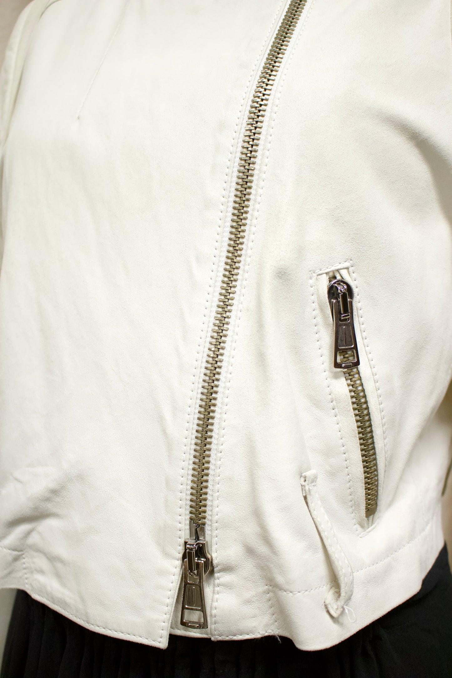 S/S03 Ann Demeulemeester Cropped Leather Jacket