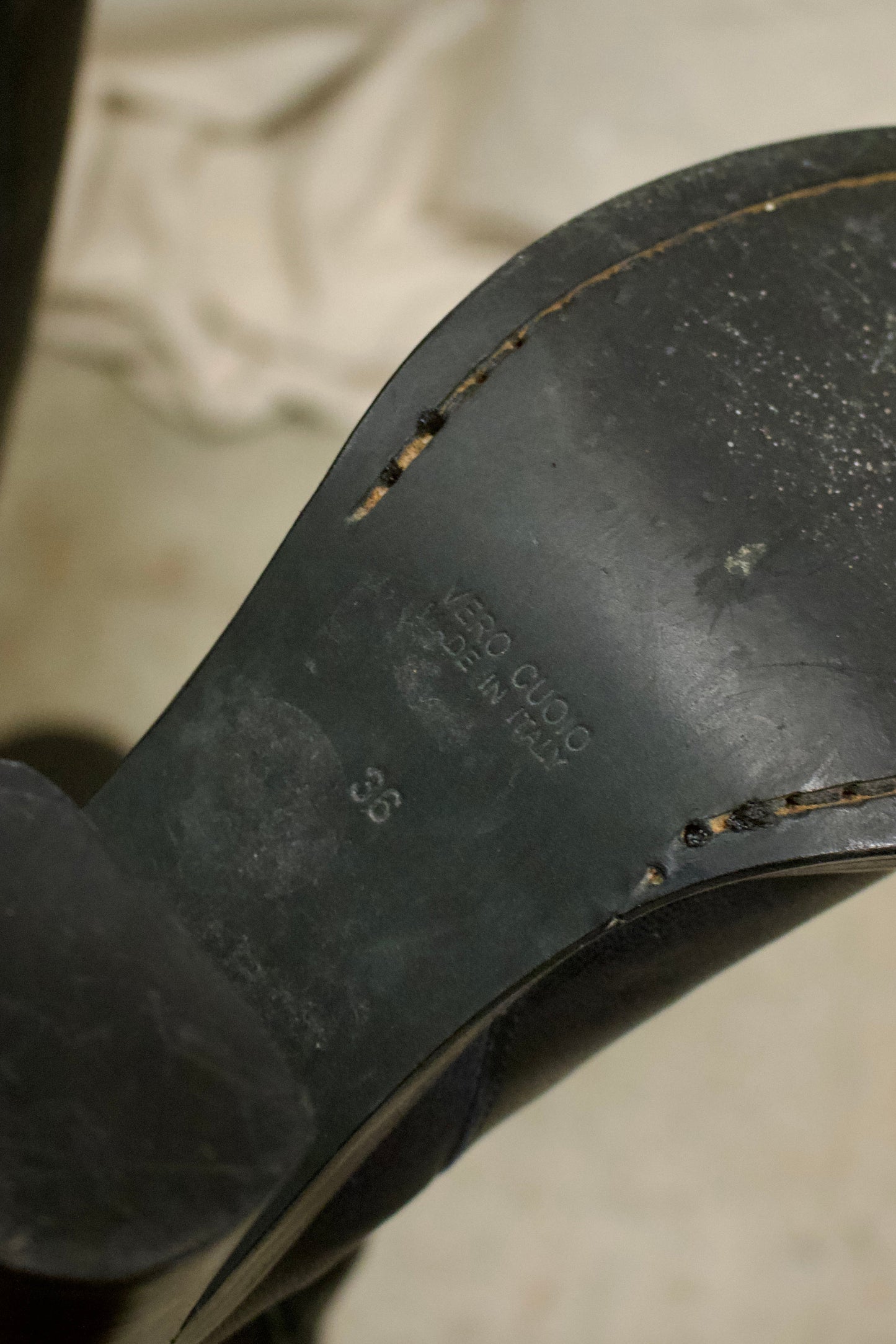 F/W02 Ann Demeulemeester Tall Leather Boots