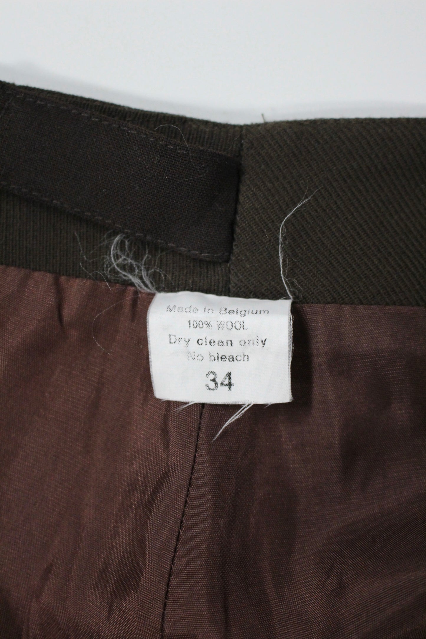 F/W98 A.F Vandevorst Military Wrap Skirt