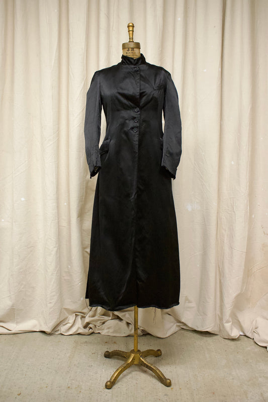 Elena Dawson Hacking Silk Dress Coat