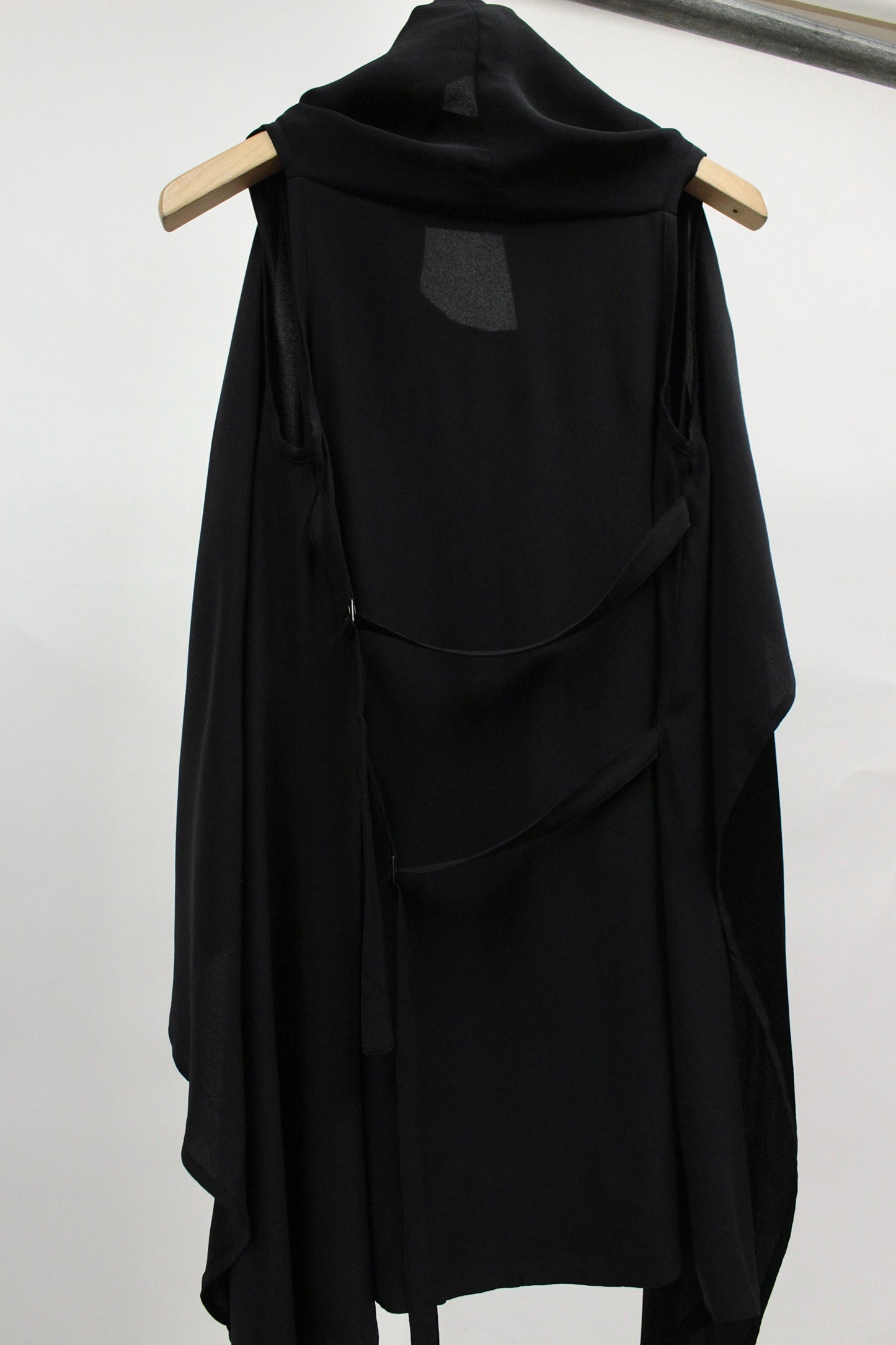 Ann Demeulemeester Draped Silk Top