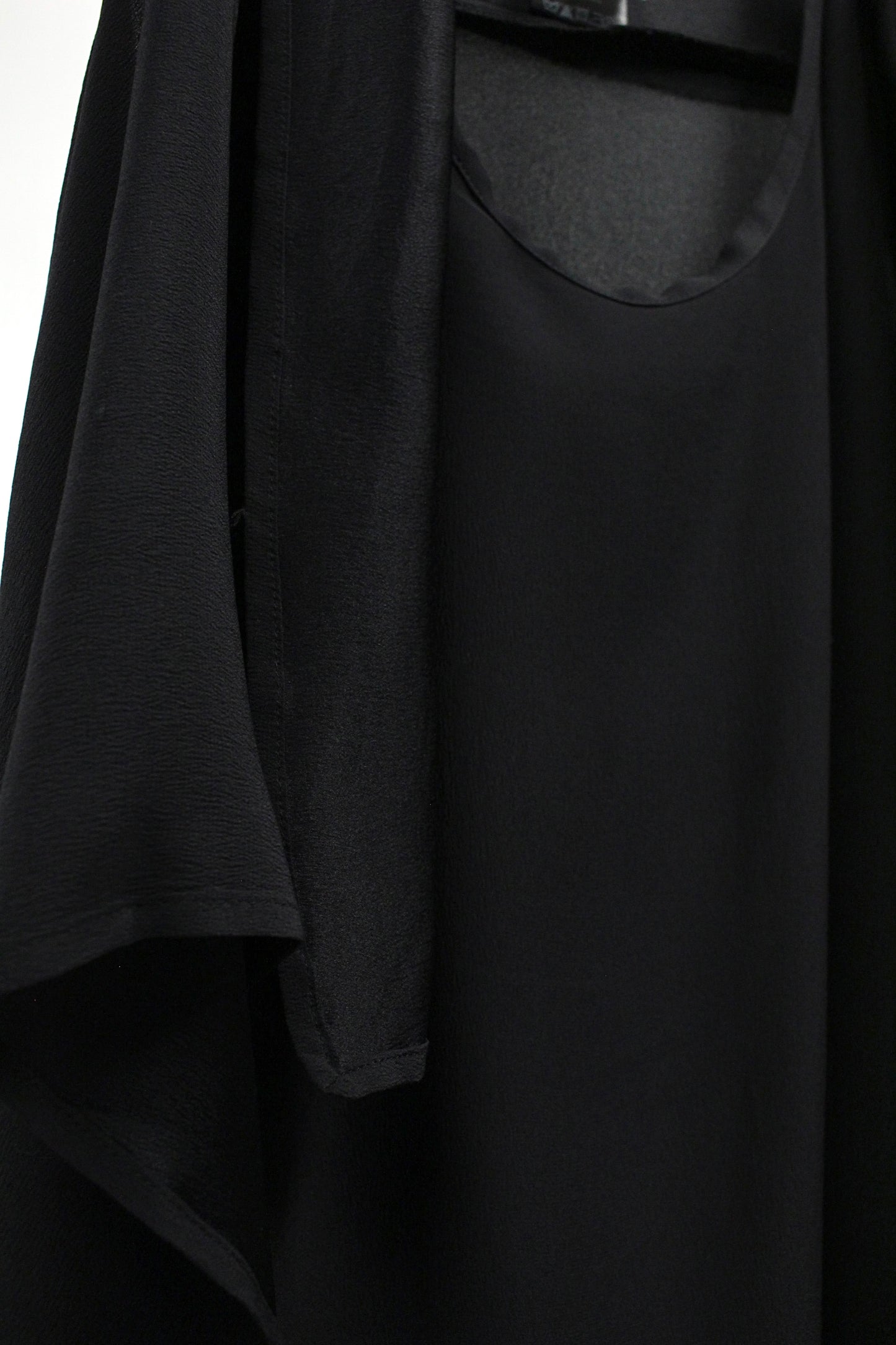 Ann Demeulemeester Draped Silk Top