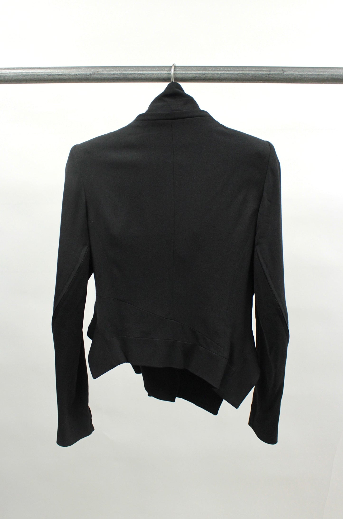 F/W12 Ann Demeulemeester Asymmetrical Draped Jacket