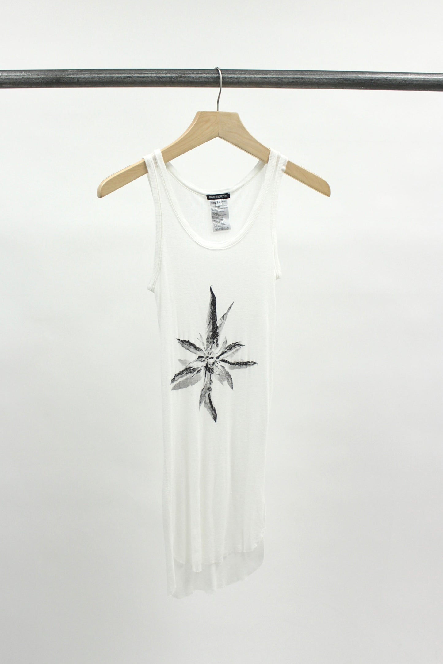 2010s Ann Demeulemeester Graphic Tank Top