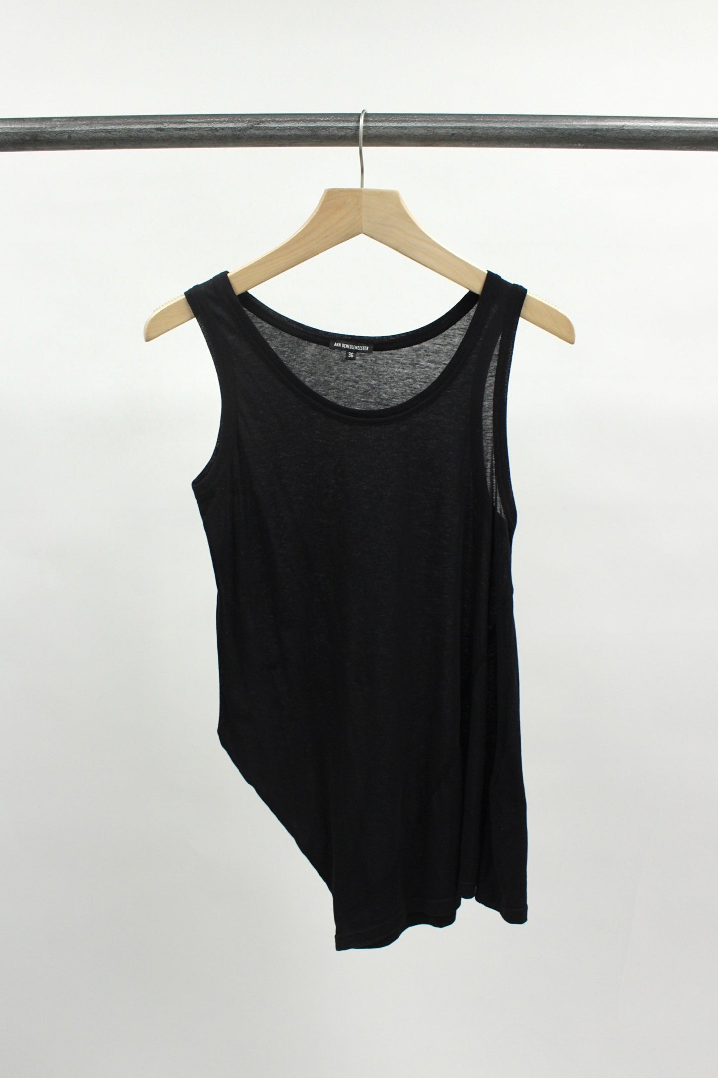 Ann Demeulemeester Asymmetrical Tank Top