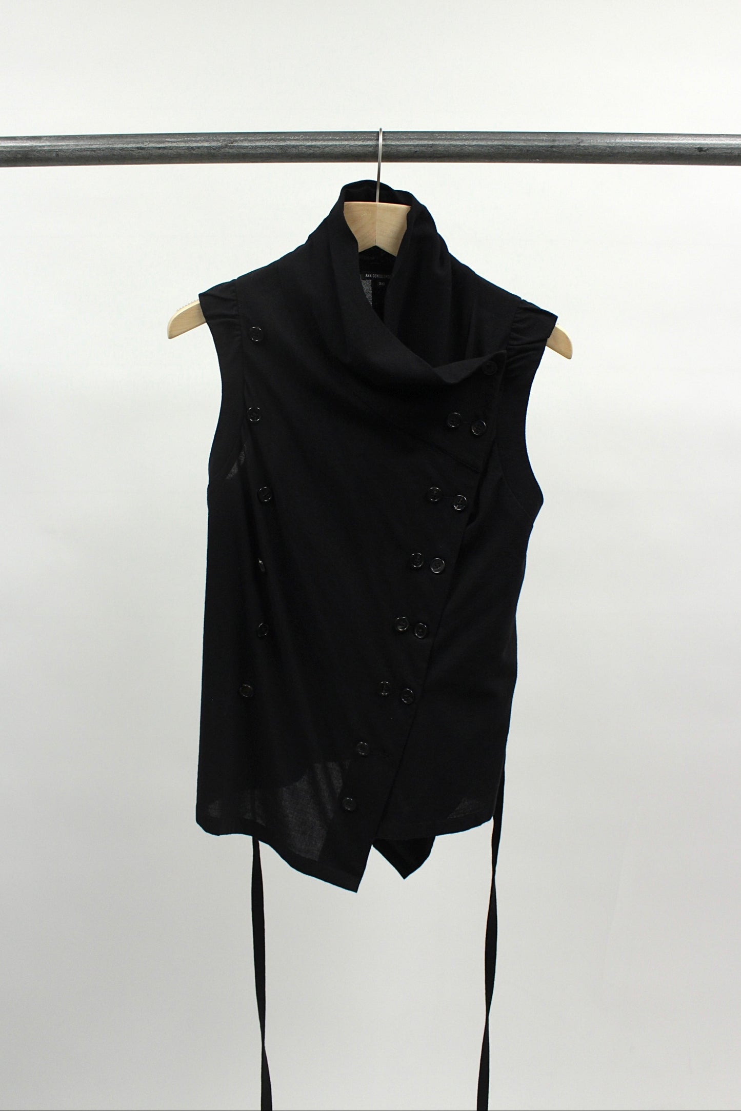 F/W09 Ann Demeulemeester Fencing Wrap Vest